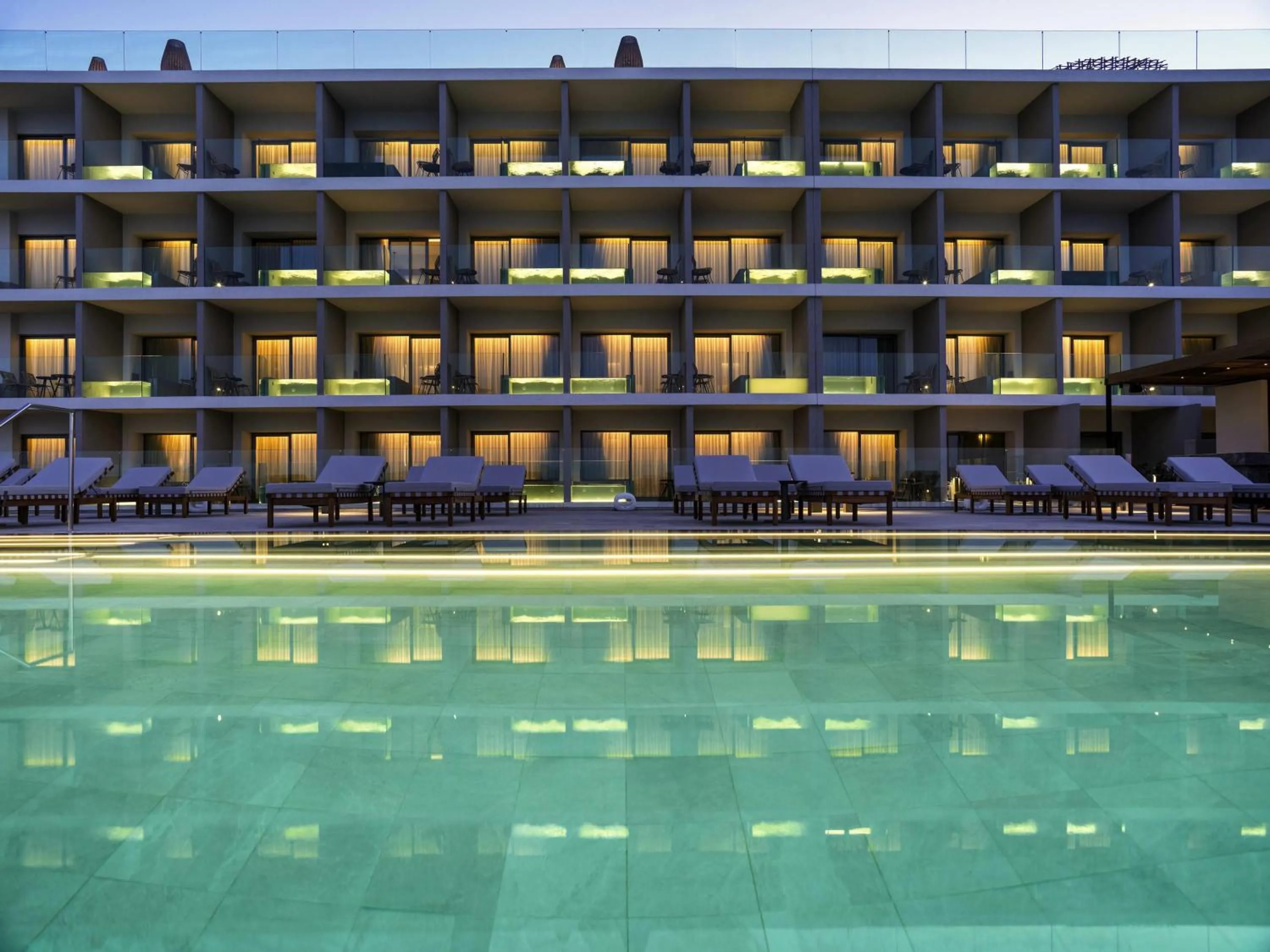 Property building in NIKO Seaside Resort MGallery