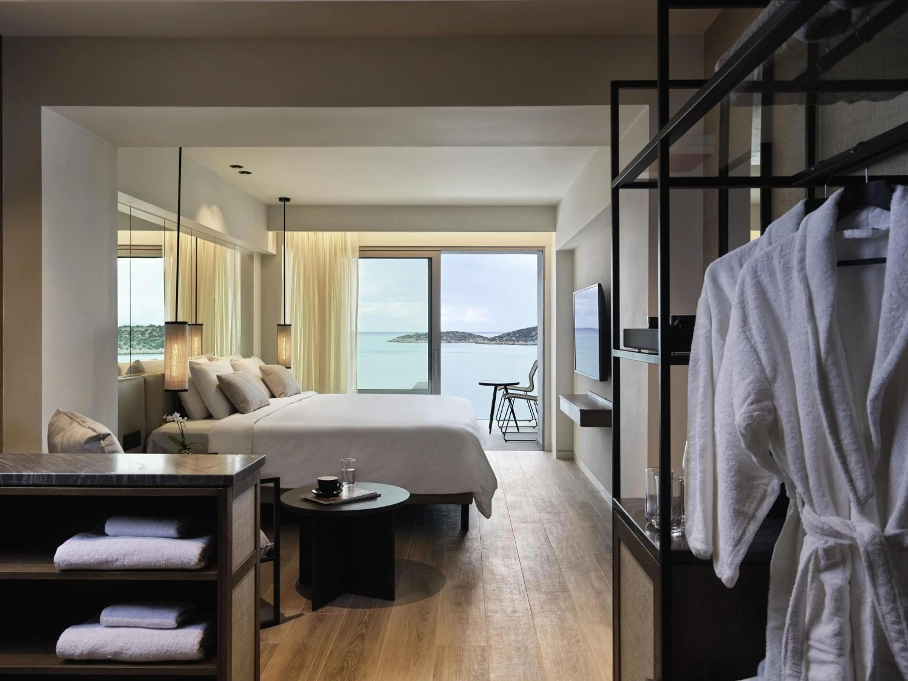 Bedroom, Bed in NIKO Seaside Resort MGallery