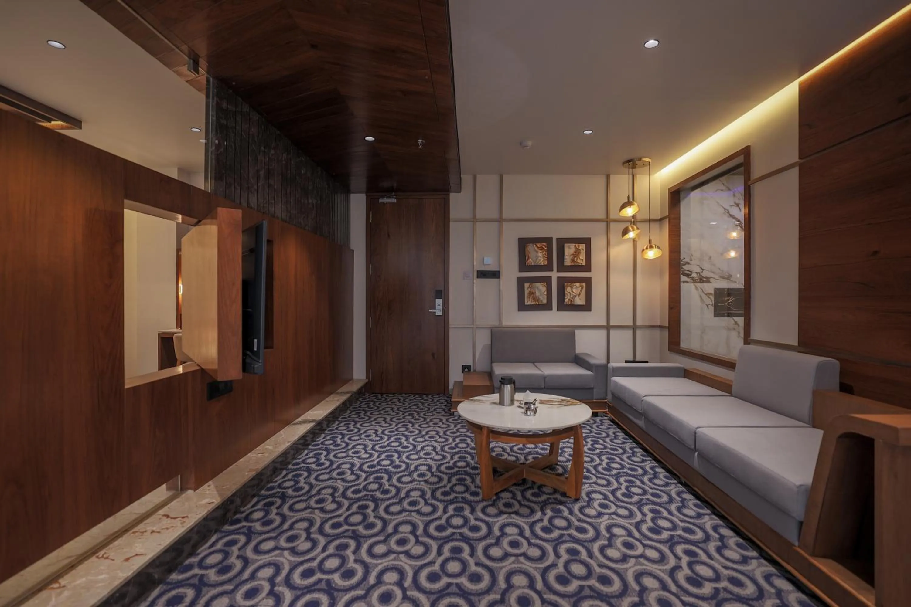 Living room in Hotel Aditya Mansingh Inn