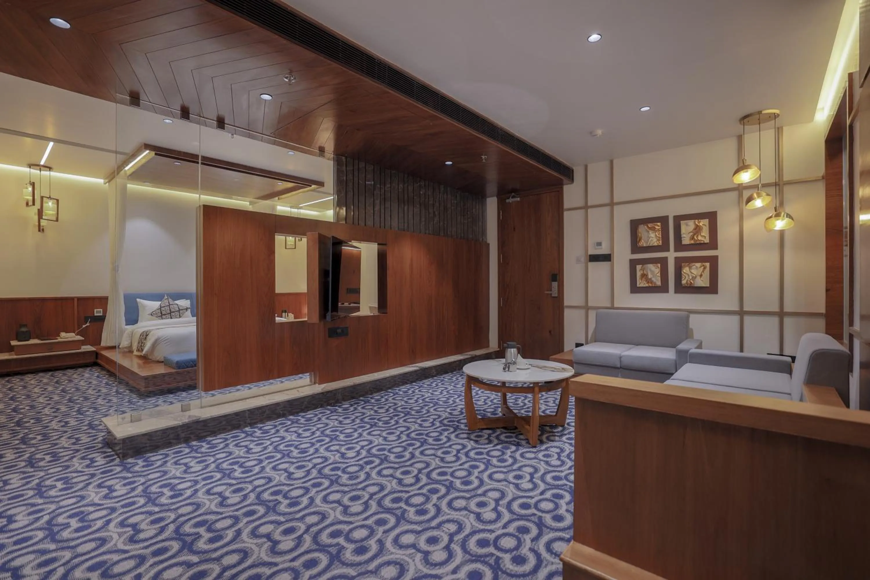 Living room in Hotel Aditya Mansingh Inn