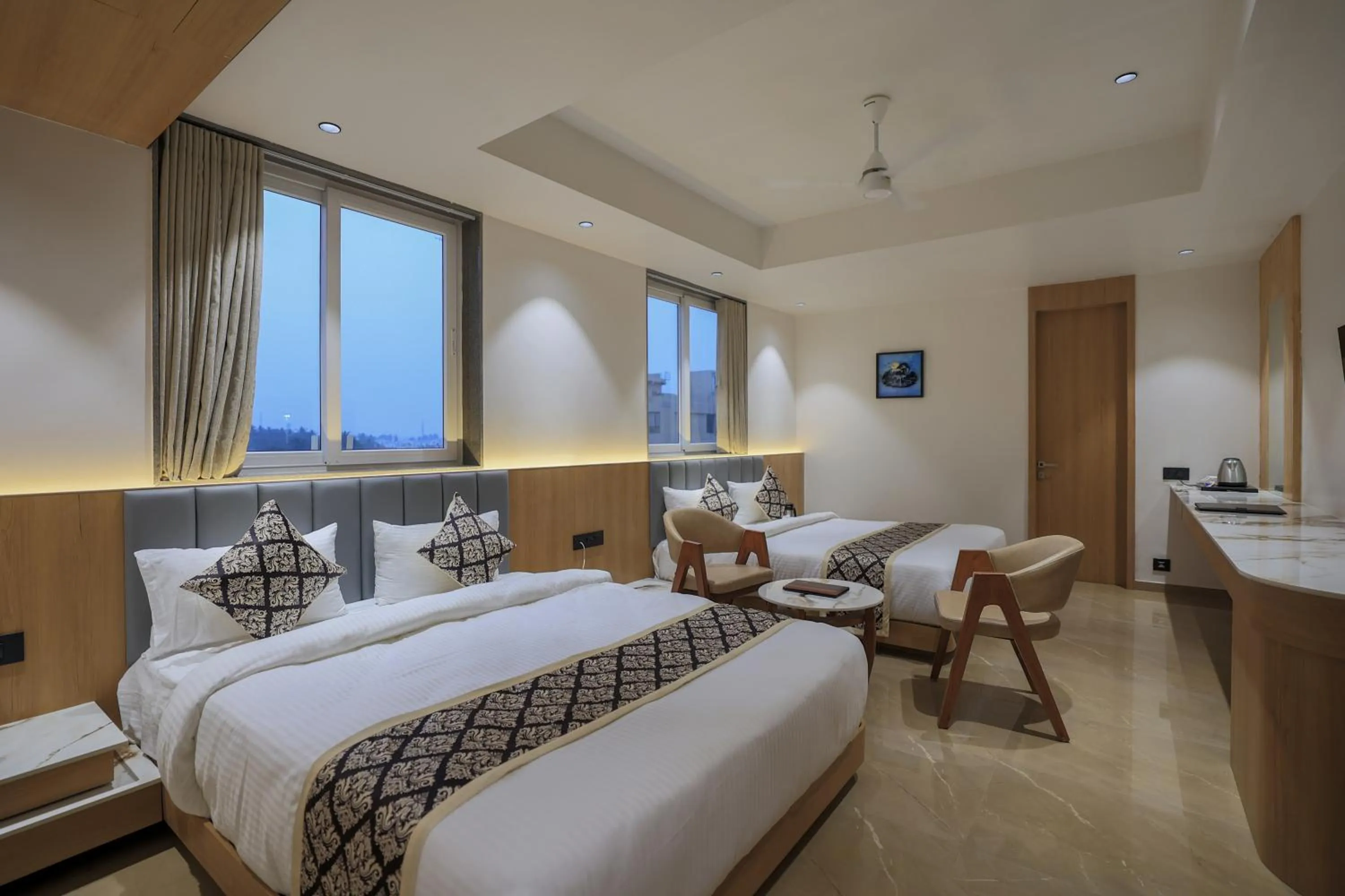 Photo of the whole room in Hotel Aditya Mansingh Inn