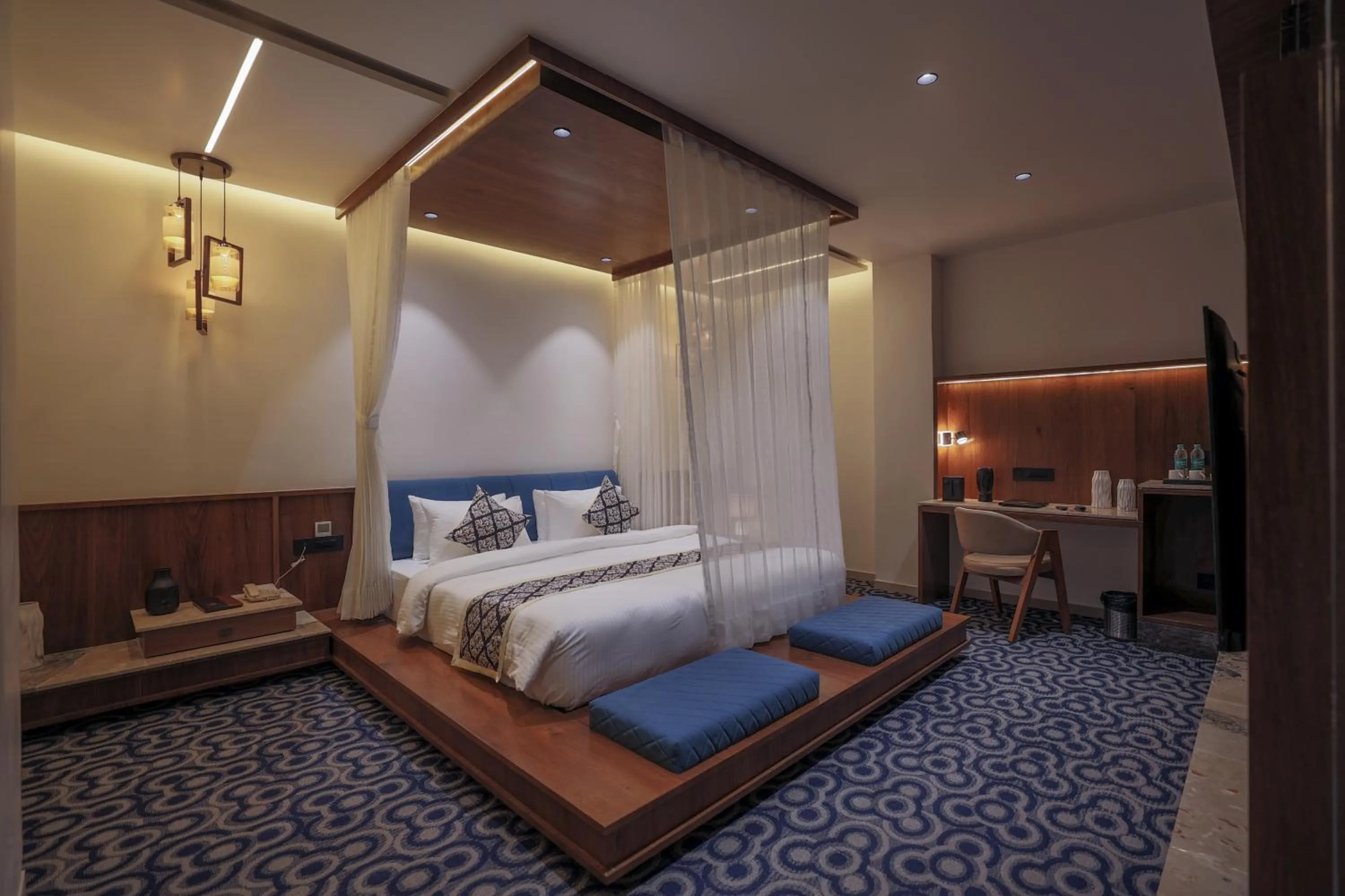 Bedroom in Hotel Aditya Mansingh Inn