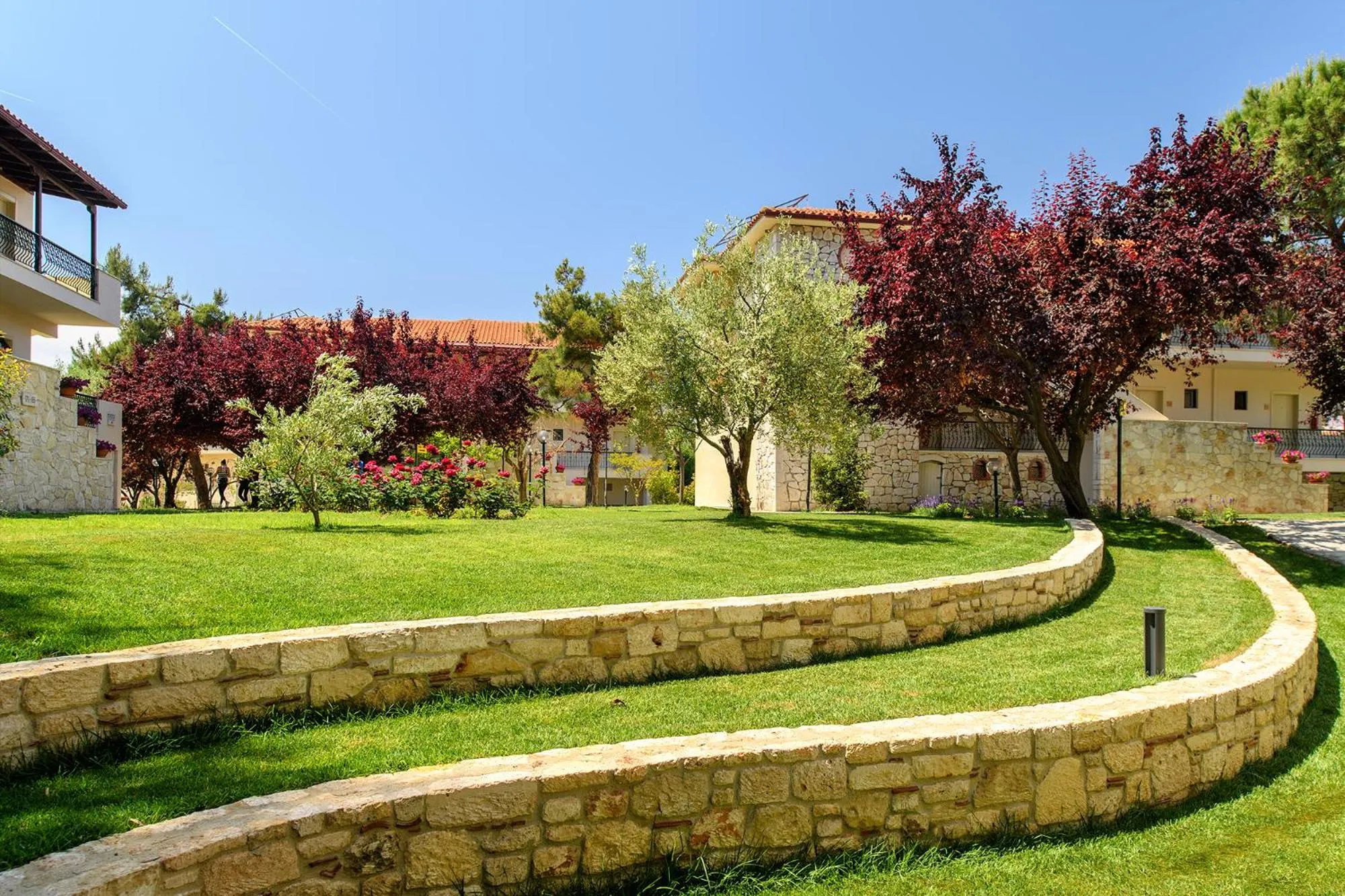 Garden in Portes Beach Hotel