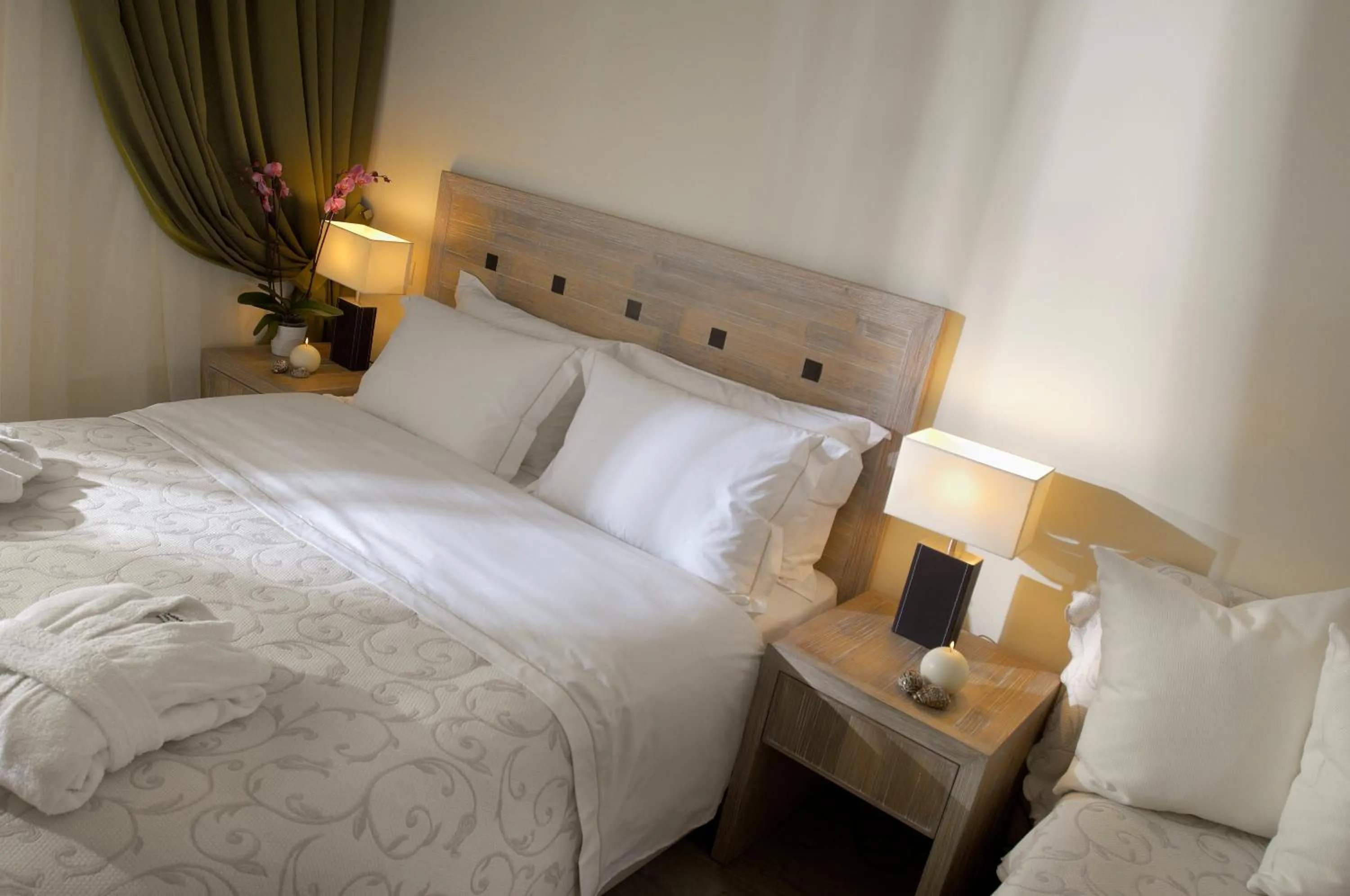 Bed in Portes Beach Hotel