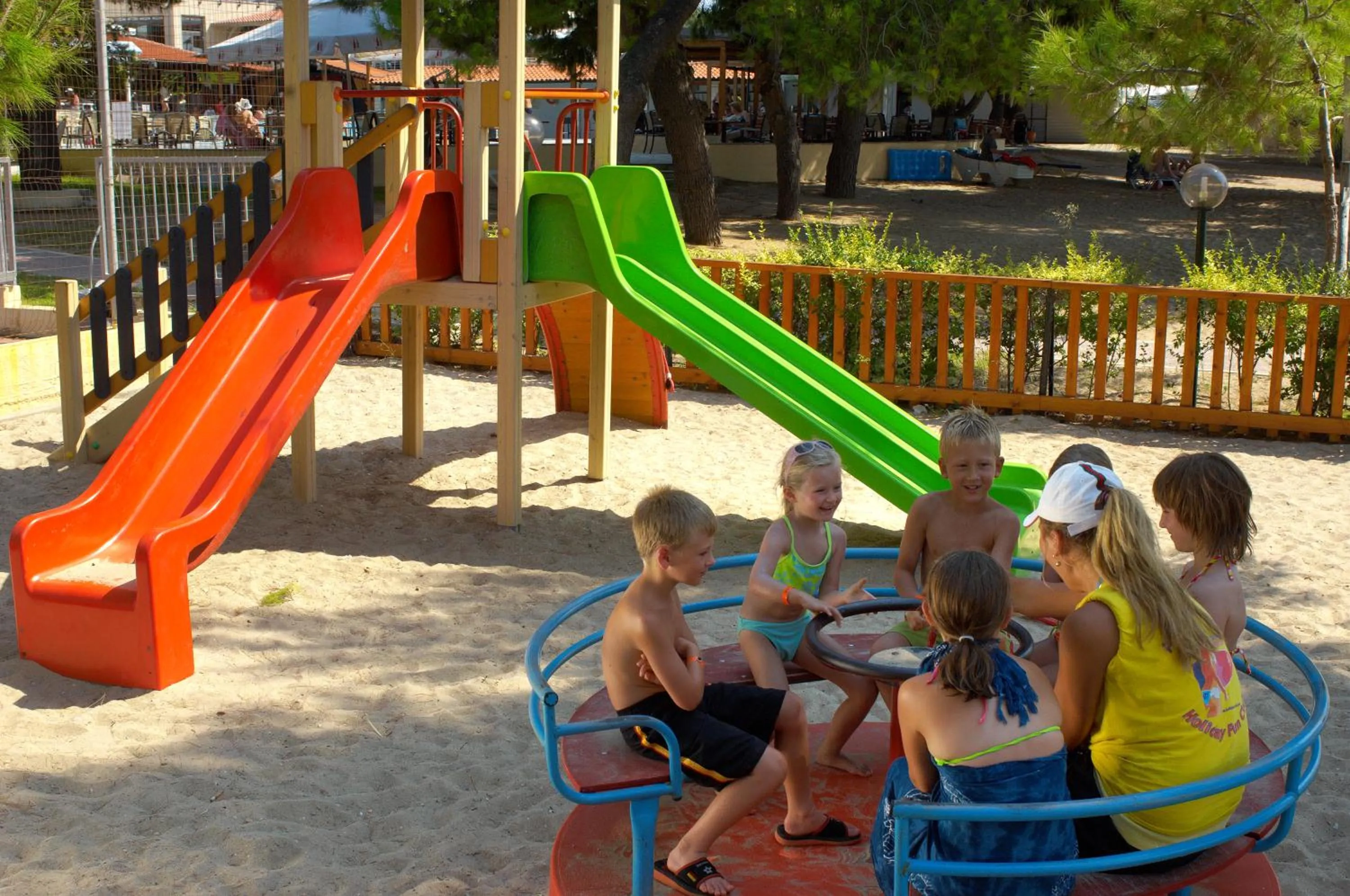 Children play ground in Portes Beach Hotel