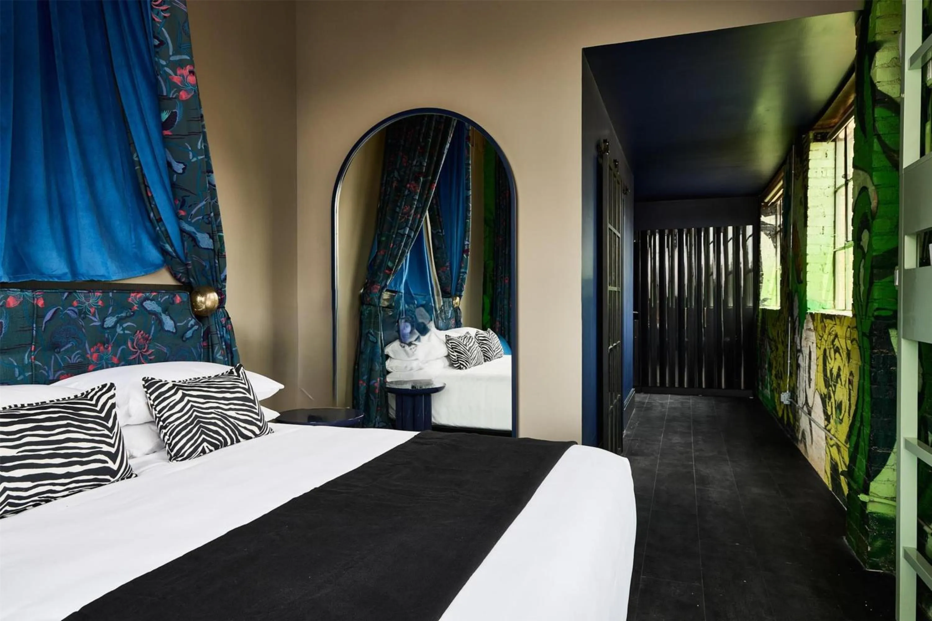 Bed in The Radical Asheville, Tapestry Collection by Hilton