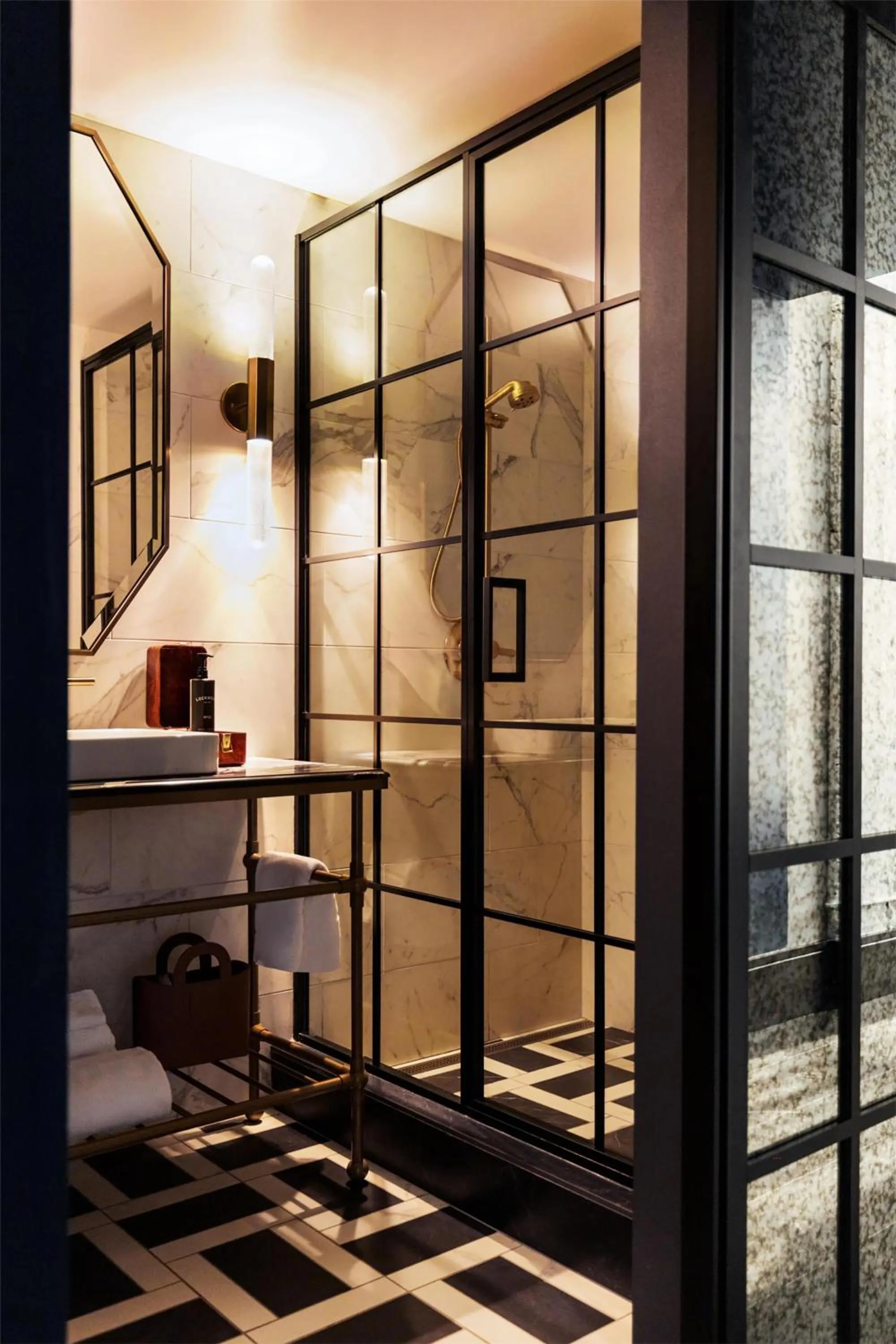 Bathroom in The Radical Asheville, Tapestry Collection by Hilton