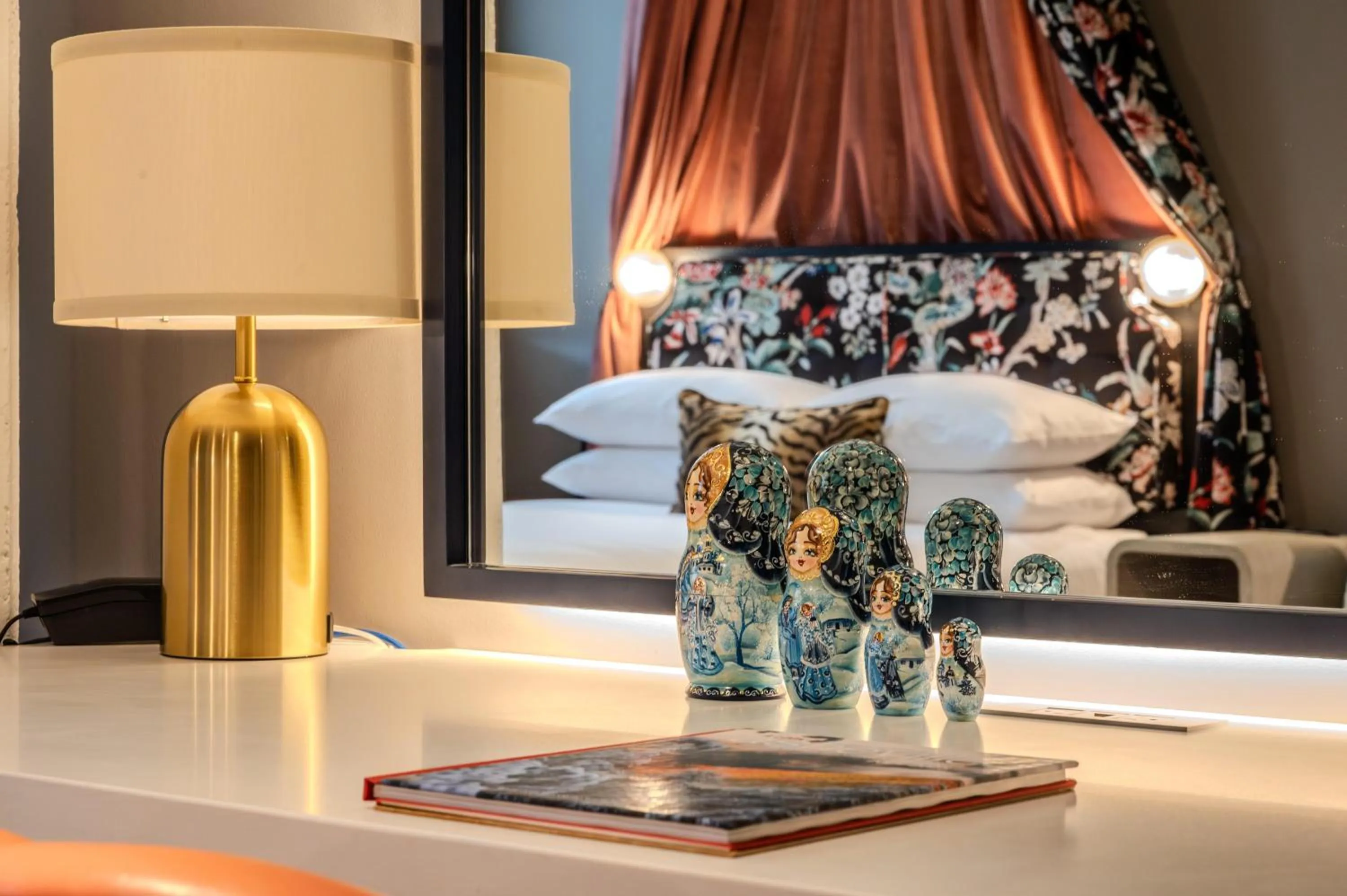 Bedroom, Bed in The Radical Asheville, Tapestry Collection by Hilton