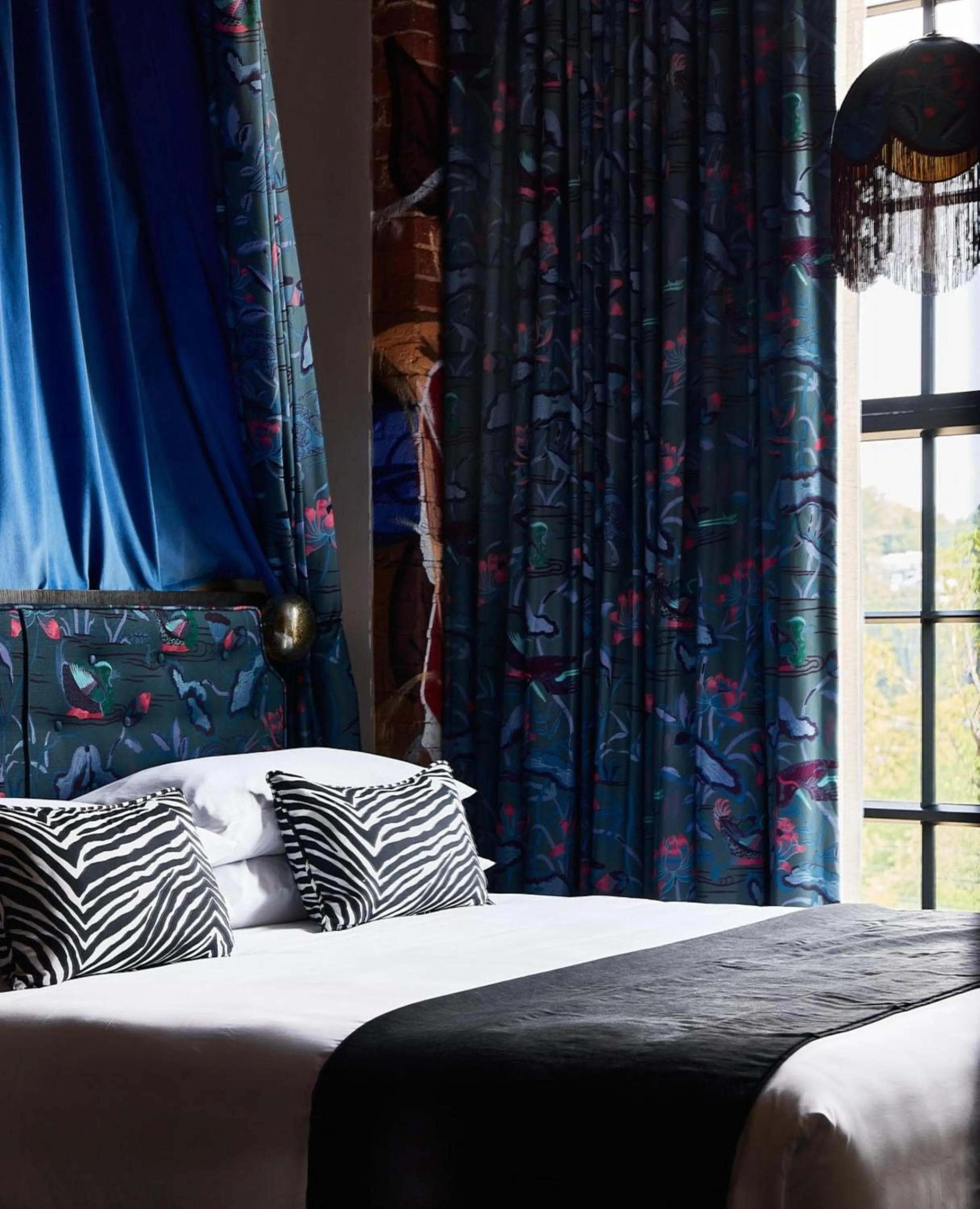 Bed in The Radical Asheville, Tapestry Collection by Hilton