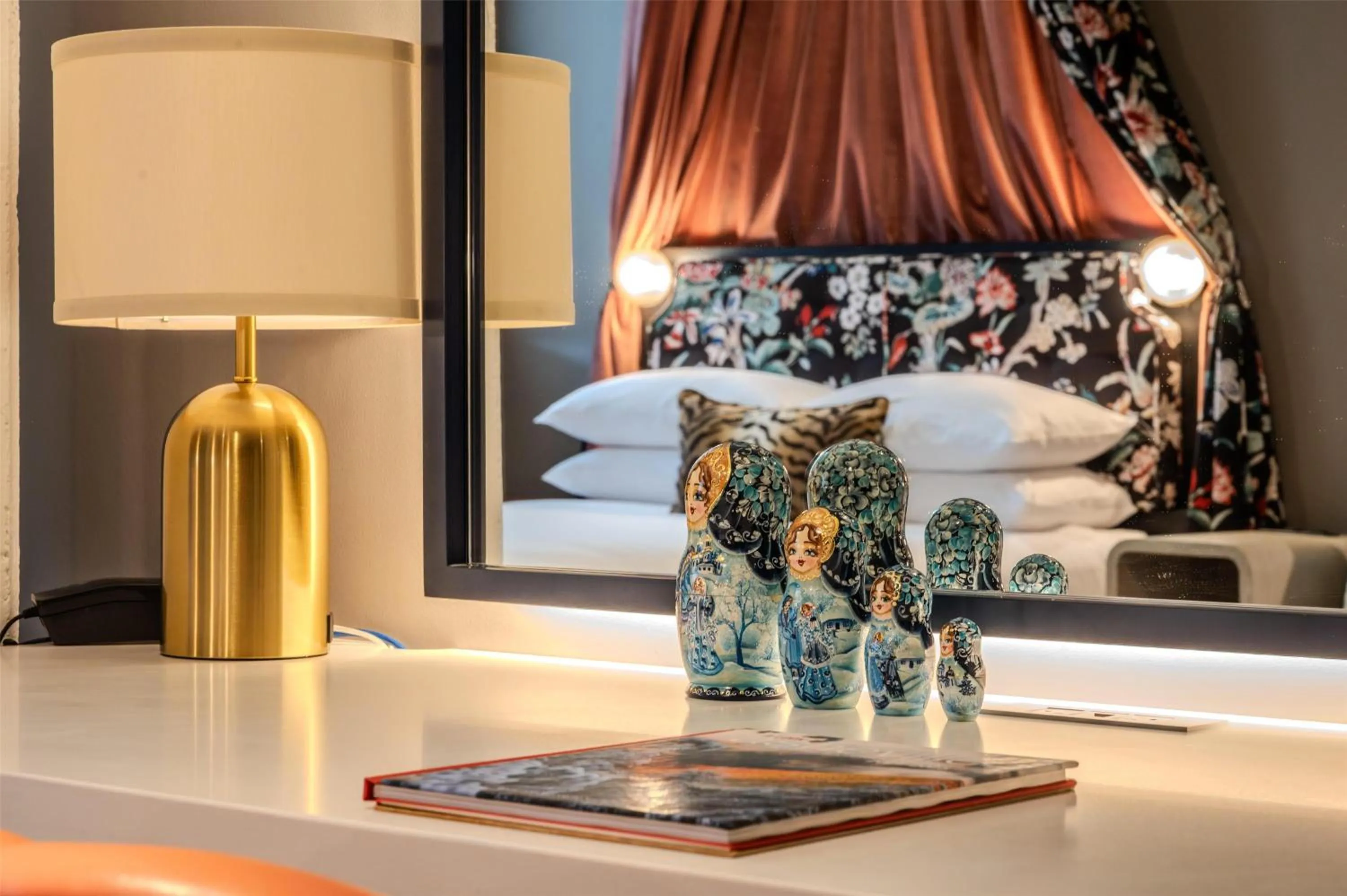 Bedroom, Bed in The Radical Asheville, Tapestry Collection by Hilton