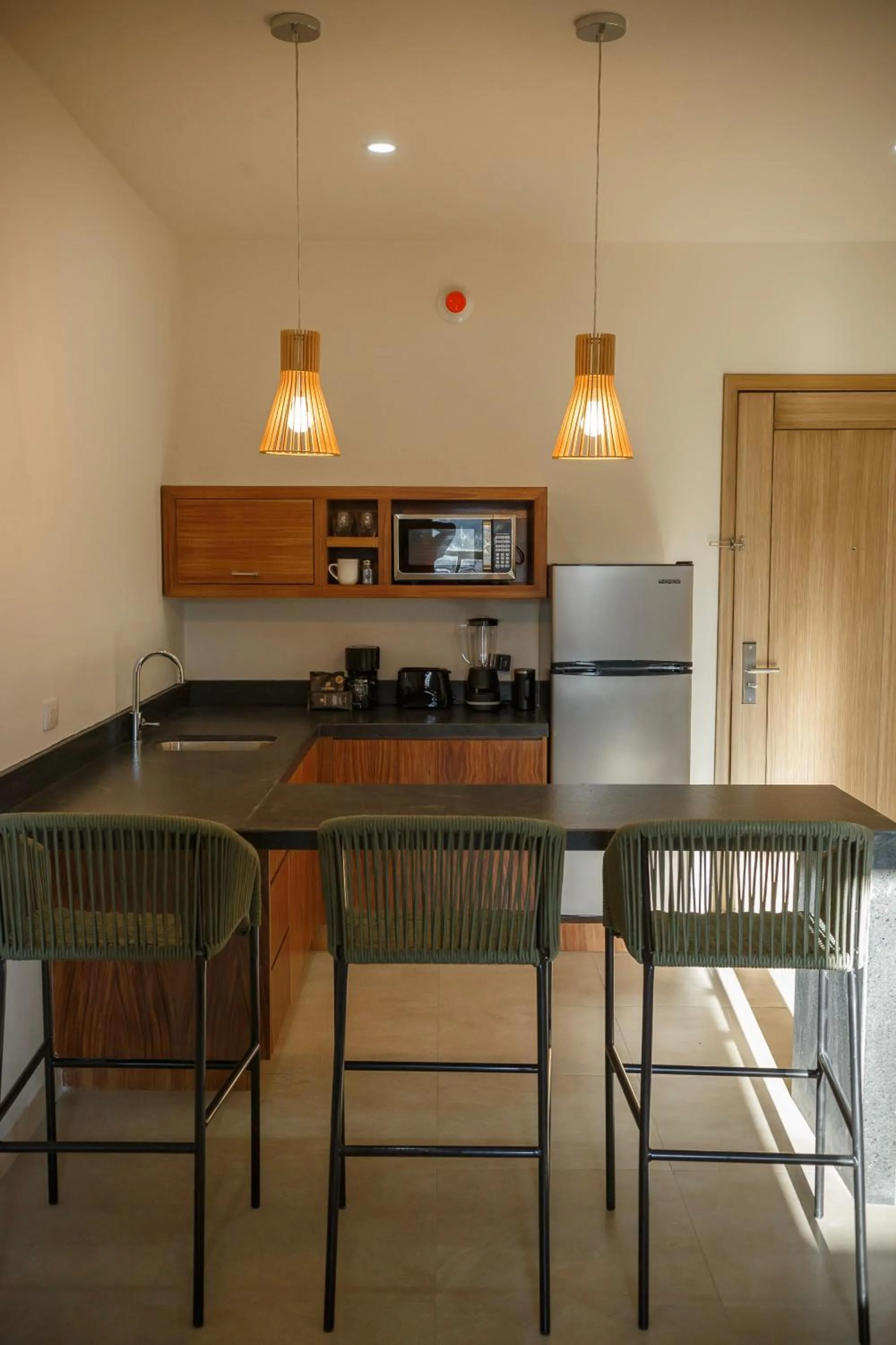 Kitchen or kitchenette in Casa Maria Boutique Hotel