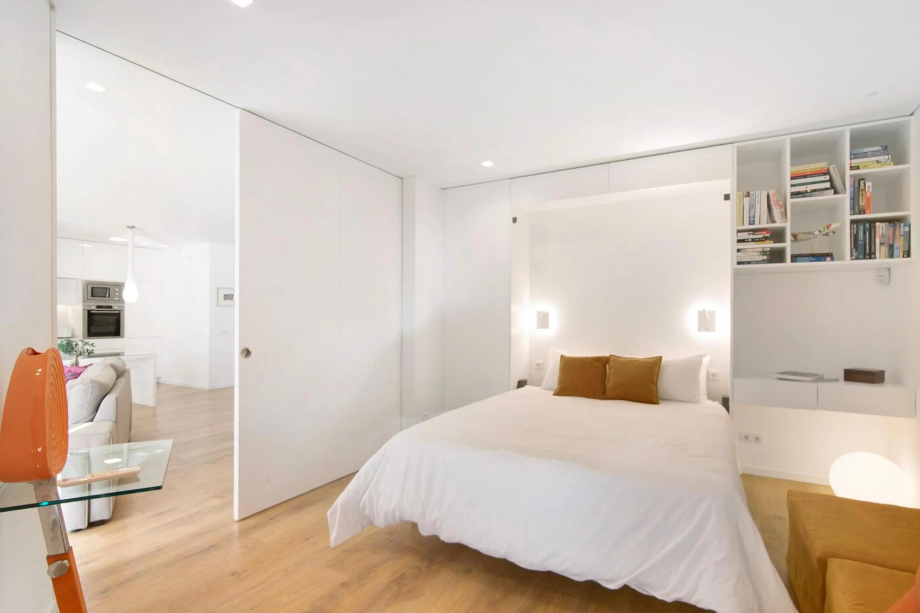 Living room, Bed in Mare Nostrum