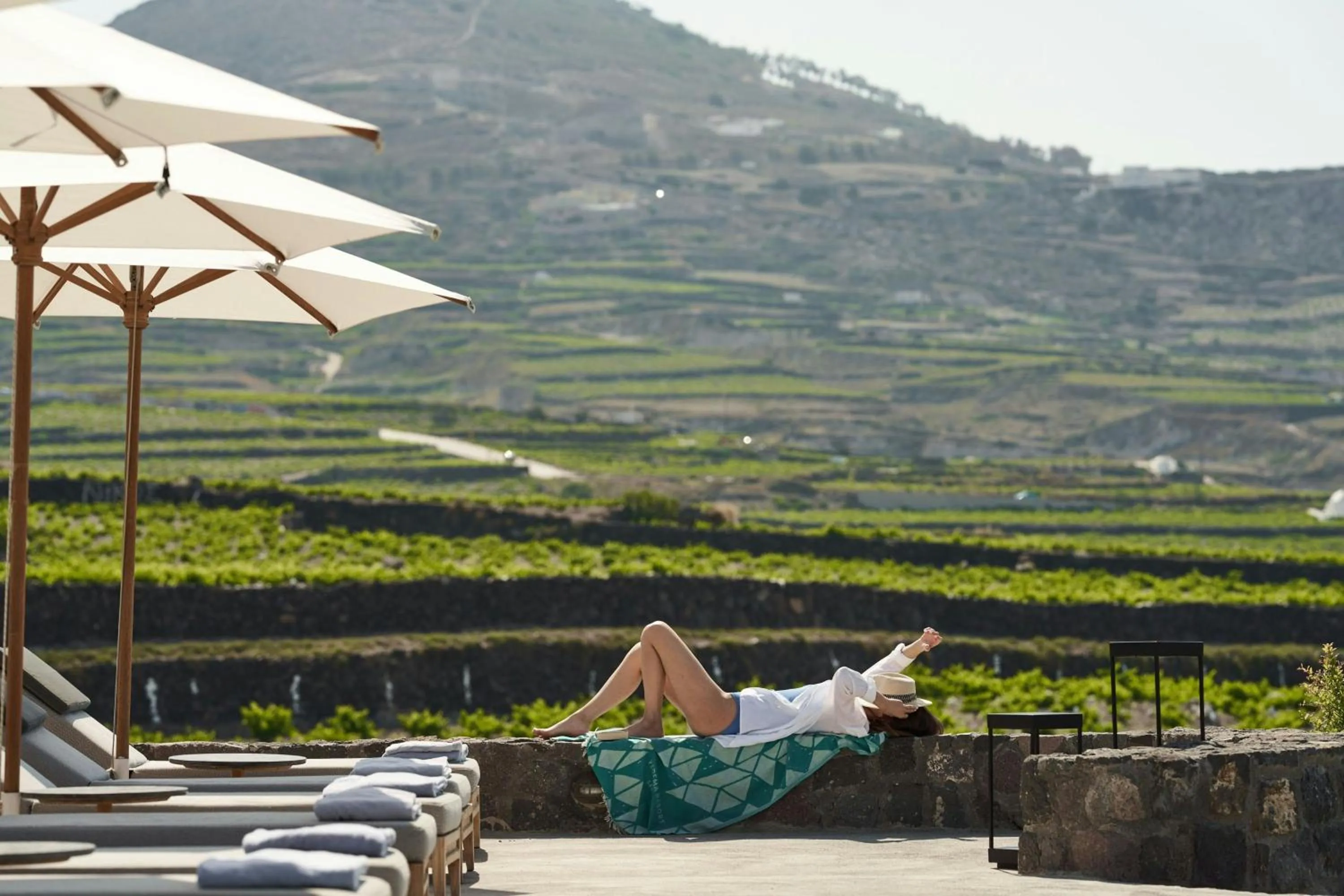 Swimming pool in Vedema, a Luxury Collection Resort, Santorini