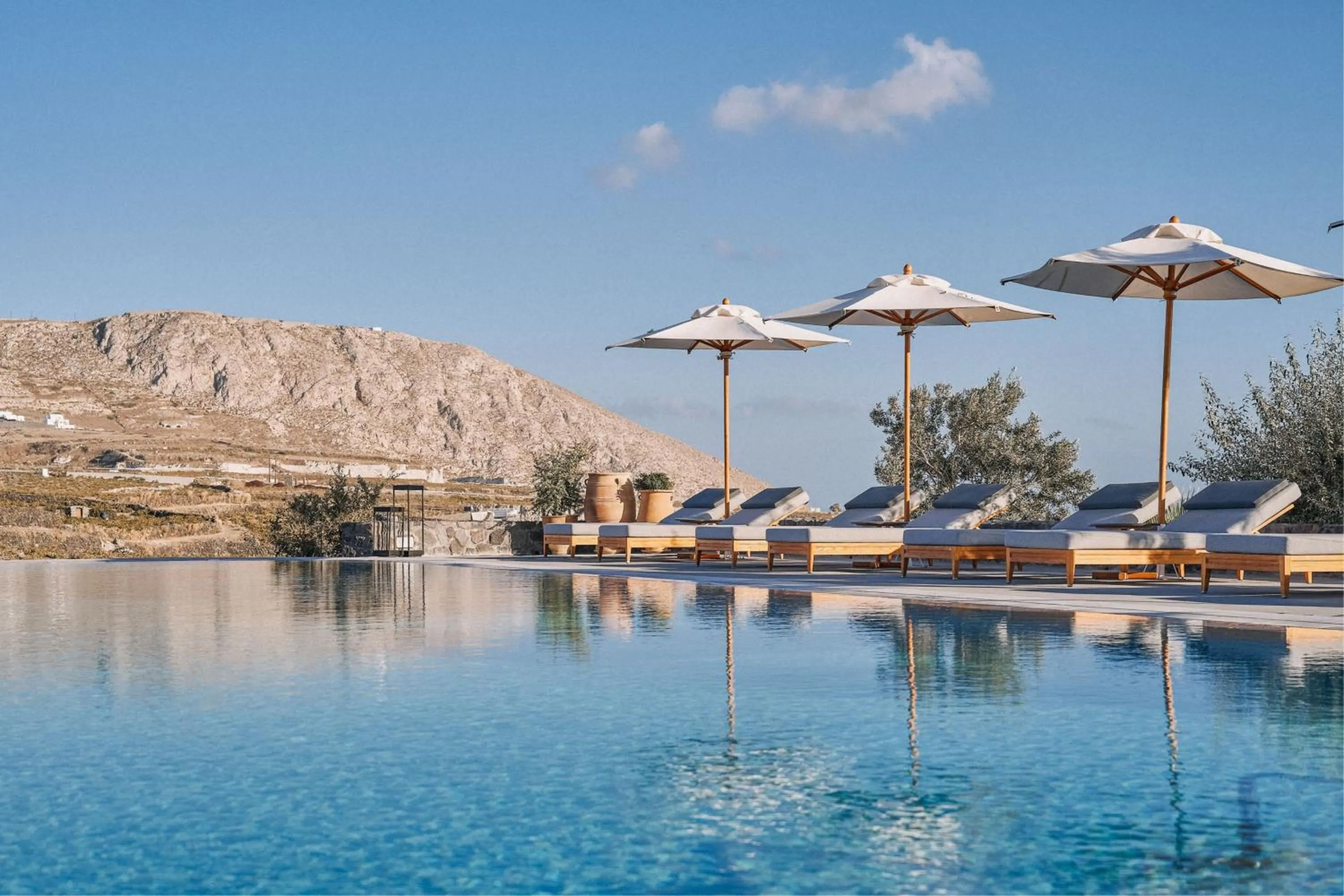 Swimming pool in Vedema, a Luxury Collection Resort, Santorini