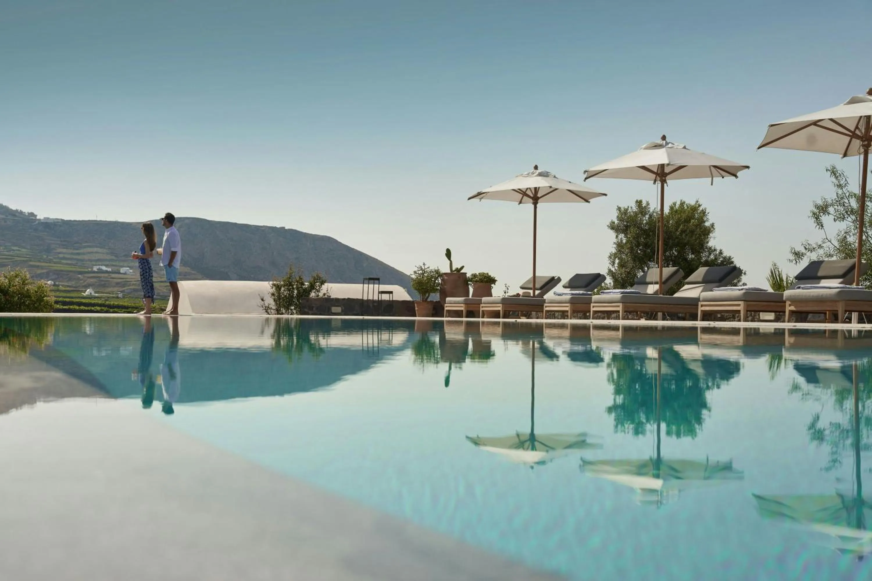 Swimming pool in Vedema, a Luxury Collection Resort, Santorini