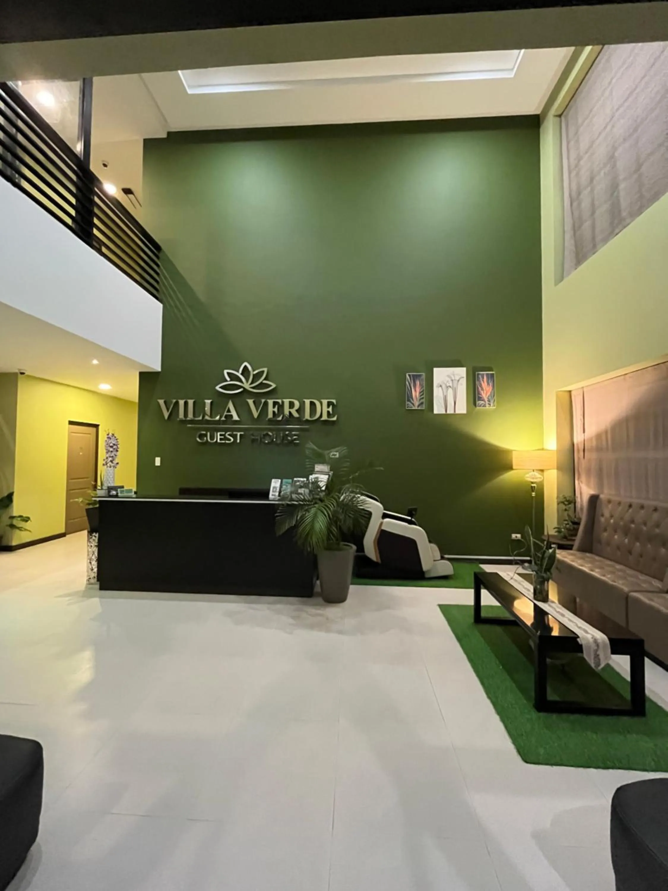 Lobby or reception in Villa Verde Guest House