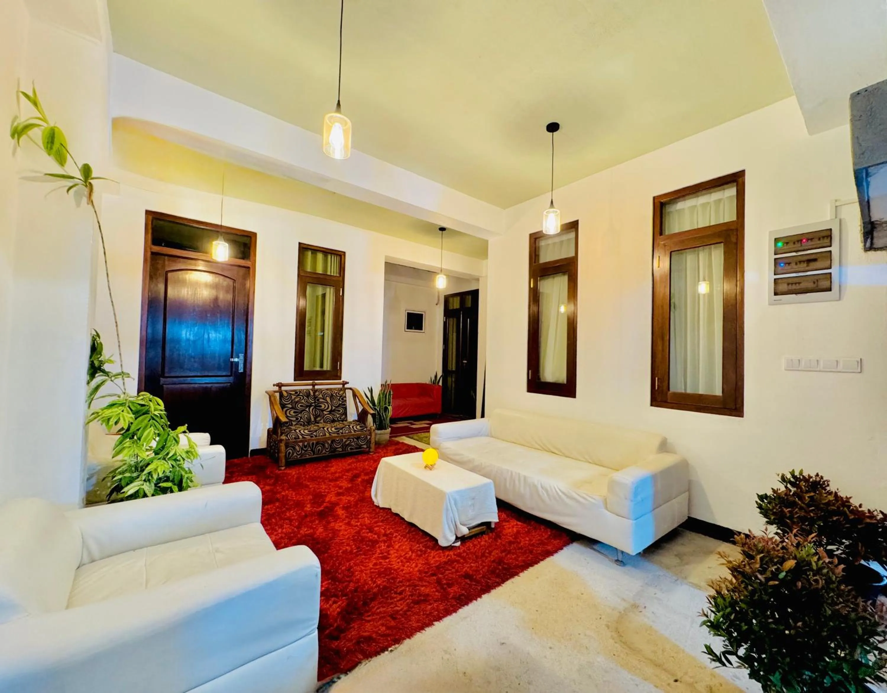 Living room in Sea Breeze Guest House Negombo
