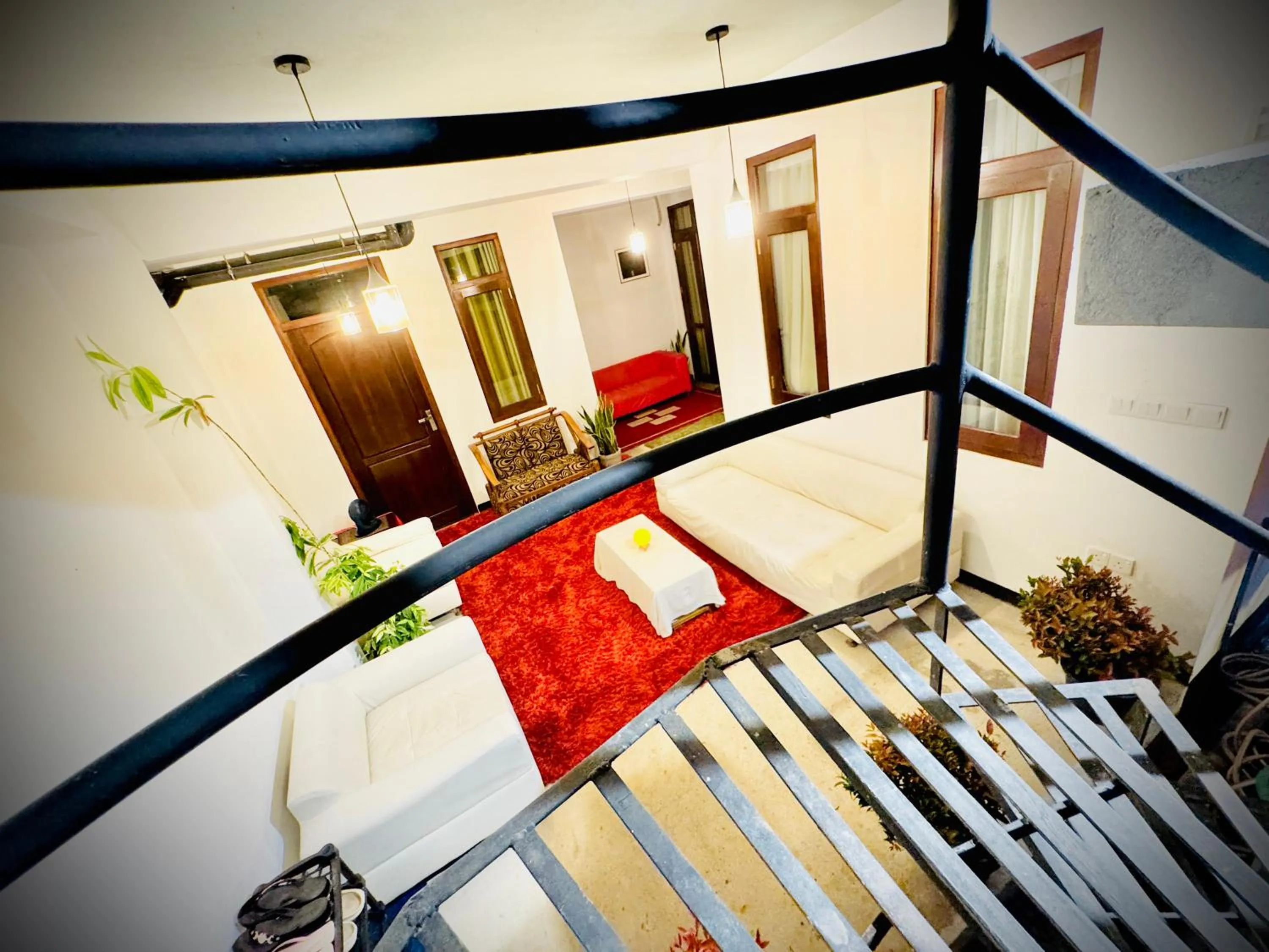 Living room in Sea Breeze Guest House Negombo