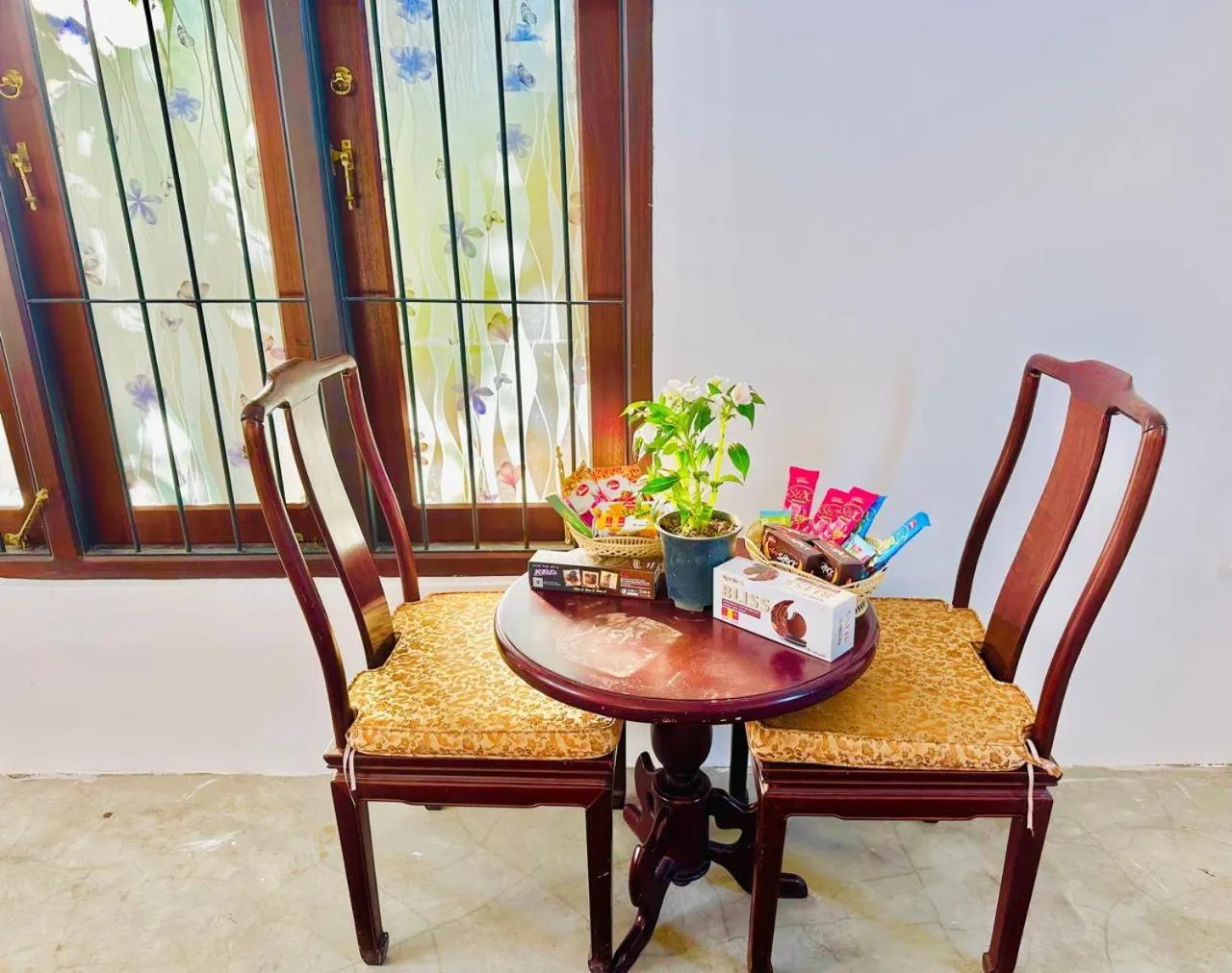 Seating area in Sea Breeze Guest House Negombo