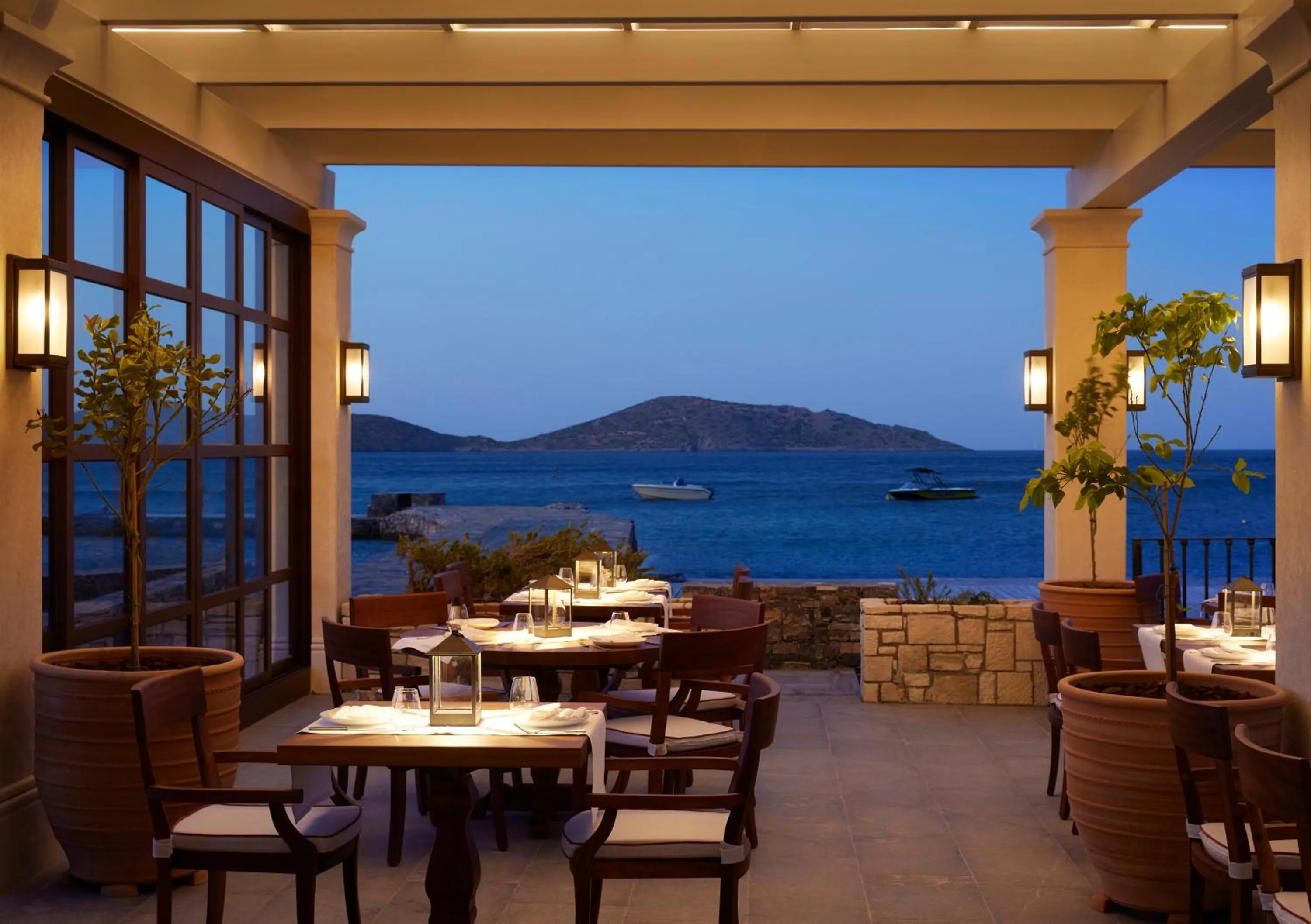 Restaurant/places to eat in Elounda Peninsula Luxury Resort, Six Senses Spa