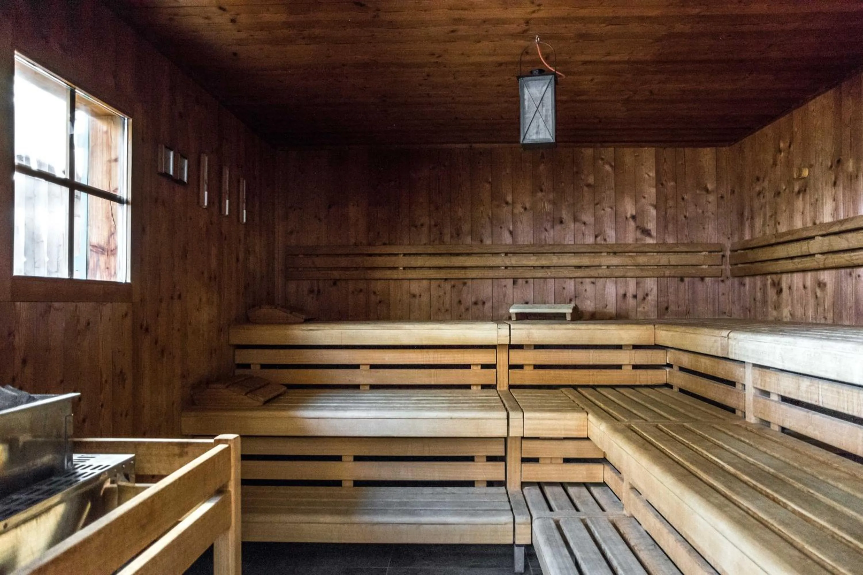 Sauna in Apartment Alpenrose 2.5 mit Mitbenutzung SPA & Wellness - GRIWA RENT AG