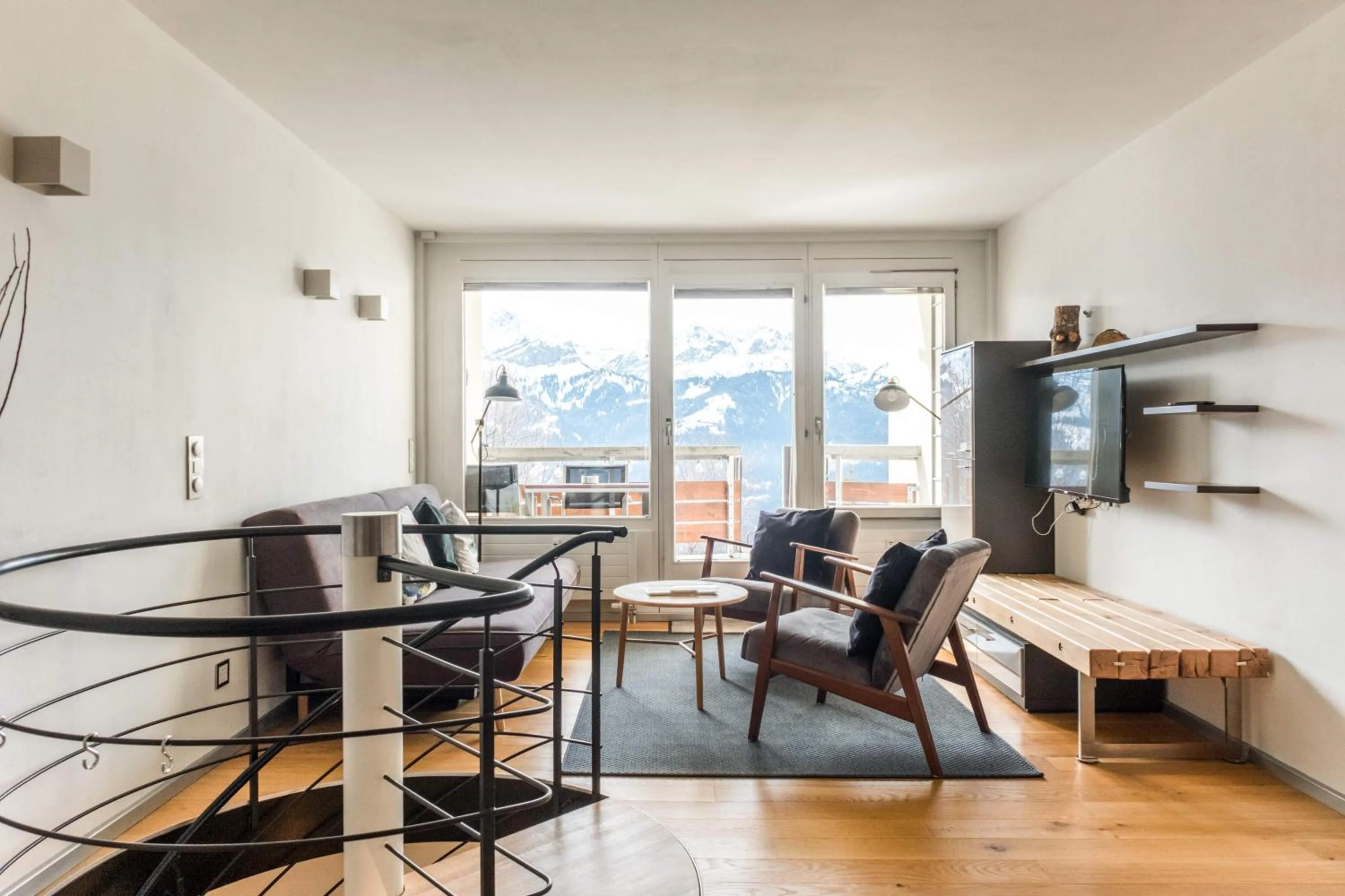 TV and multimedia in Apartment Alpenrose 2.5 mit Mitbenutzung SPA & Wellness - GRIWA RENT AG