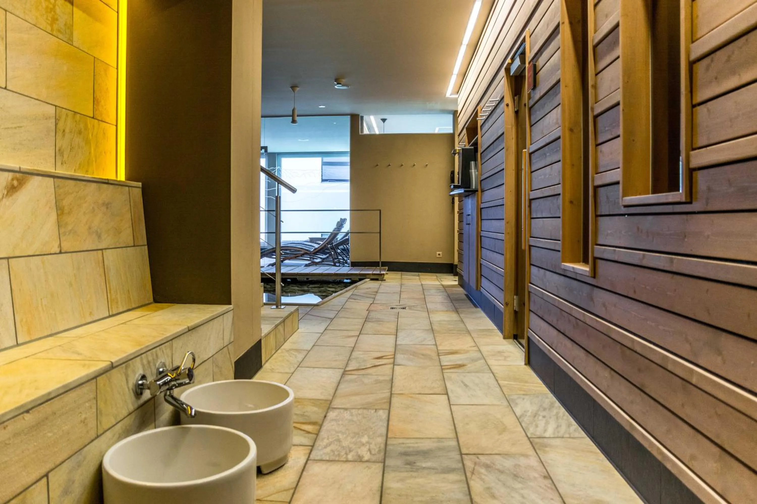 Spa and wellness centre/facilities in Apartment Alpenrose 2.5 mit Mitbenutzung SPA & Wellness - GRIWA RENT AG