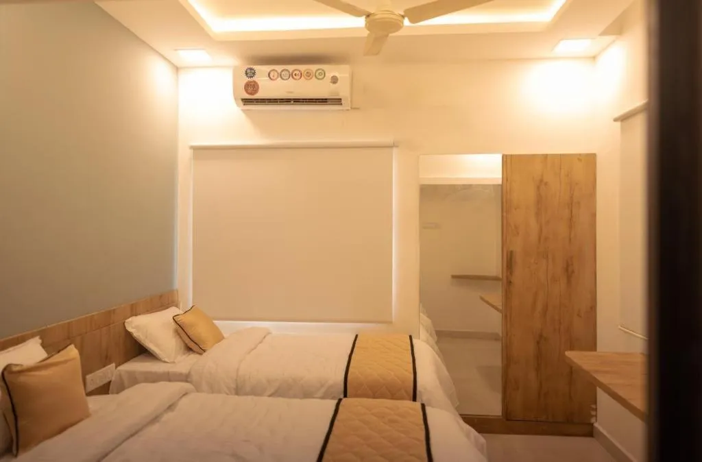 Photo of the whole room, Bed in SRP The Pavilion