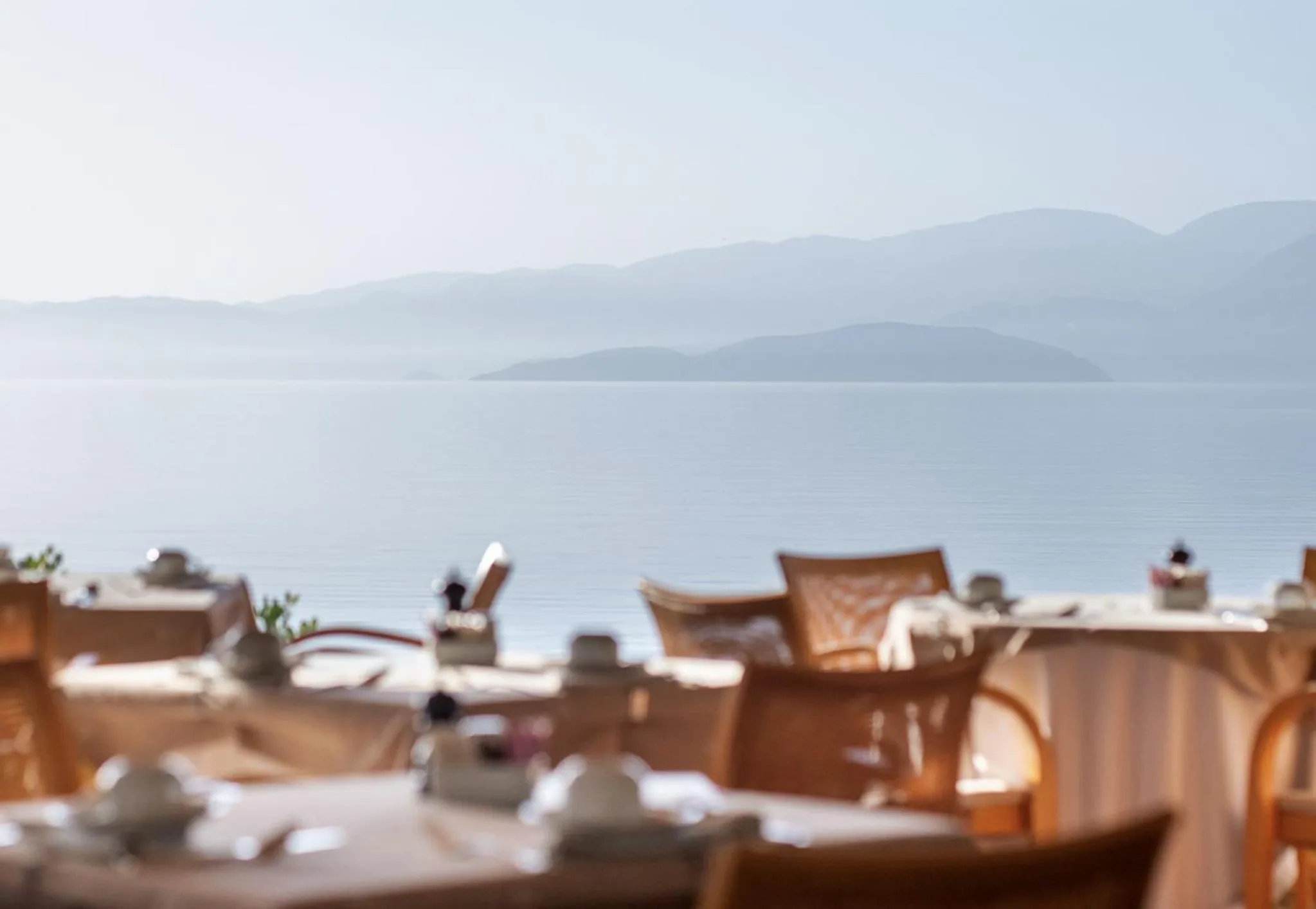 Breakfast in Elounda Mare Relais & Châteaux Hotel