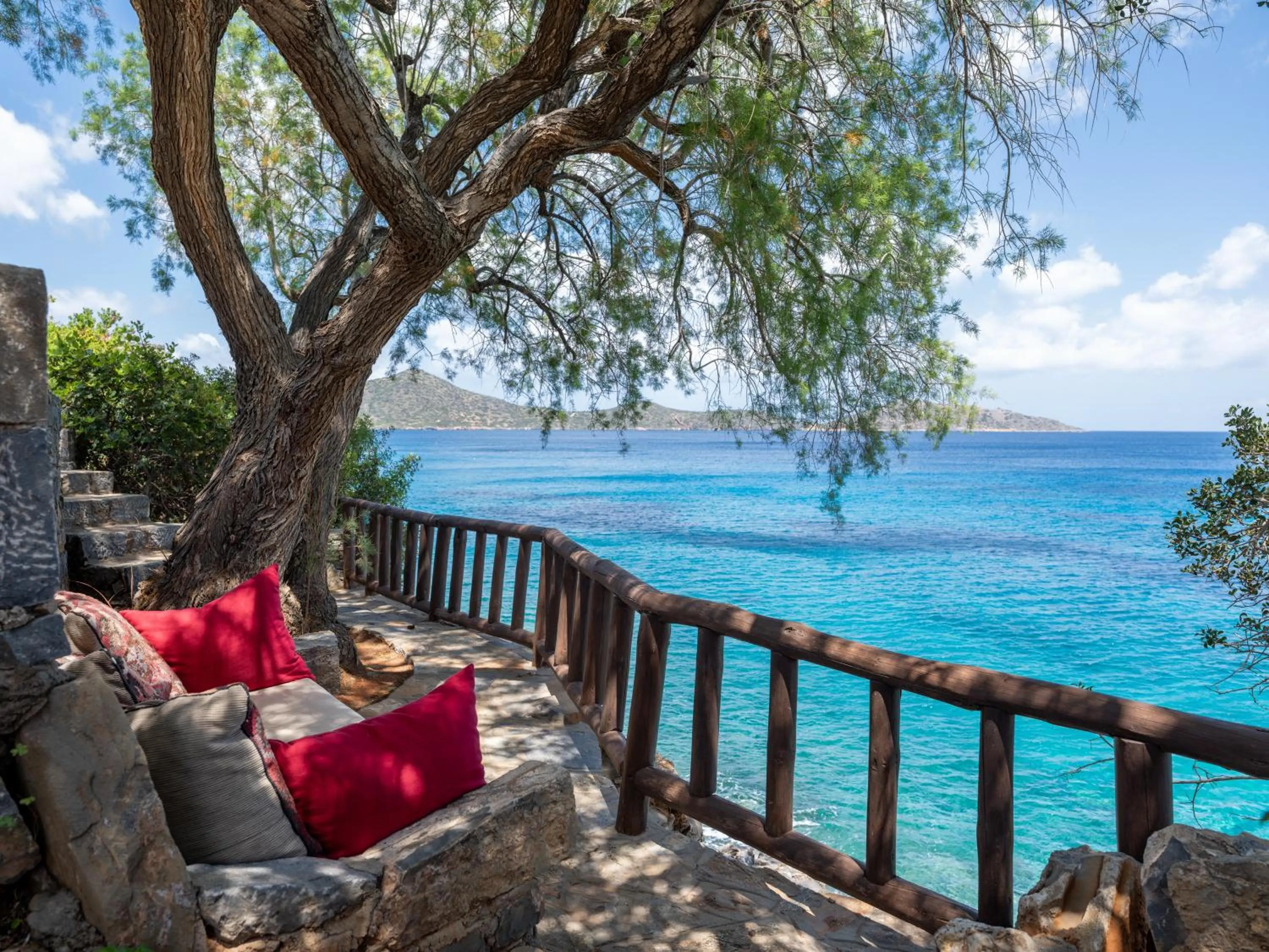 Area and facilities in Elounda Mare Relais & Châteaux Hotel