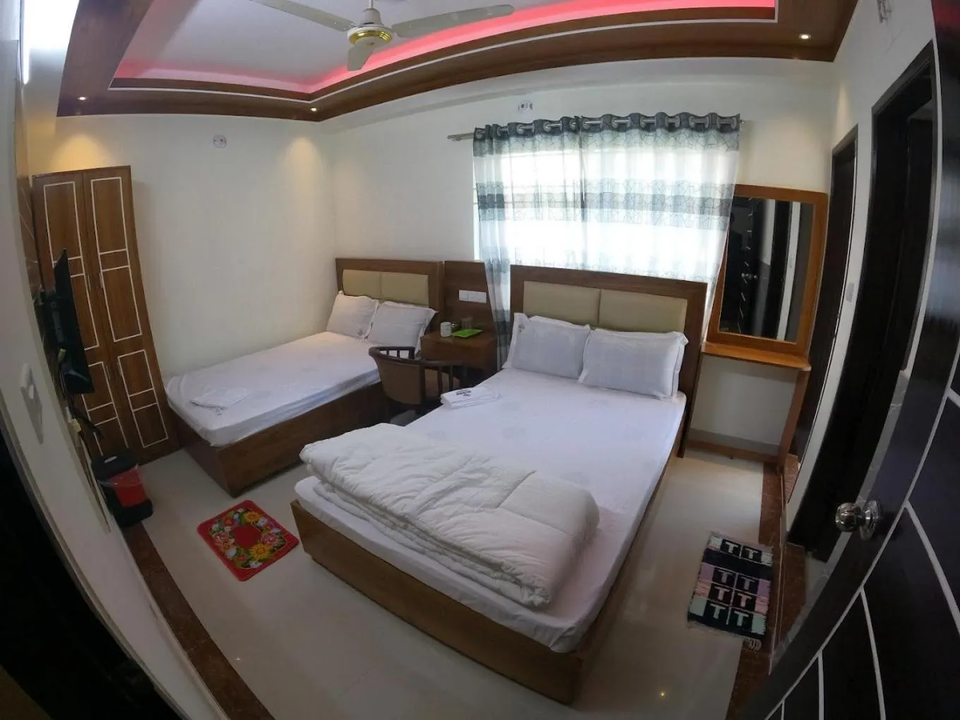 Bed in Hotel Cox Rotana