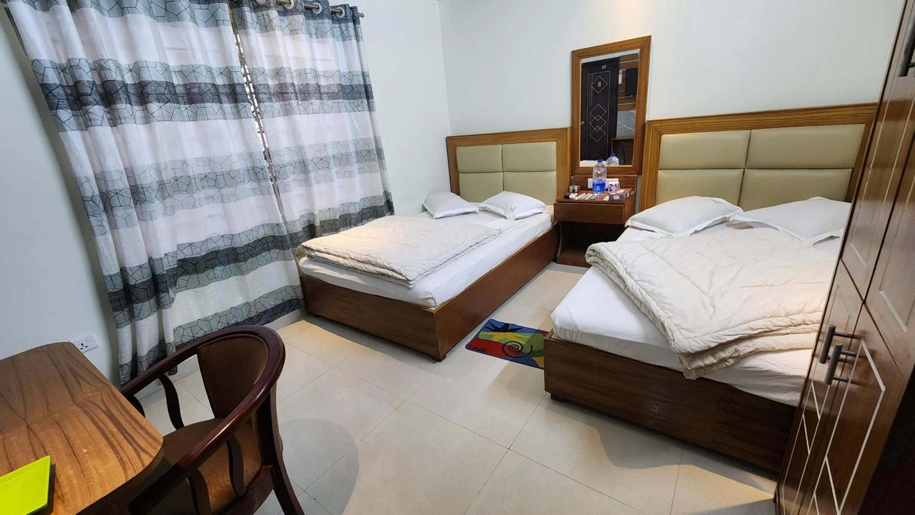 Bed in Hotel Cox Rotana