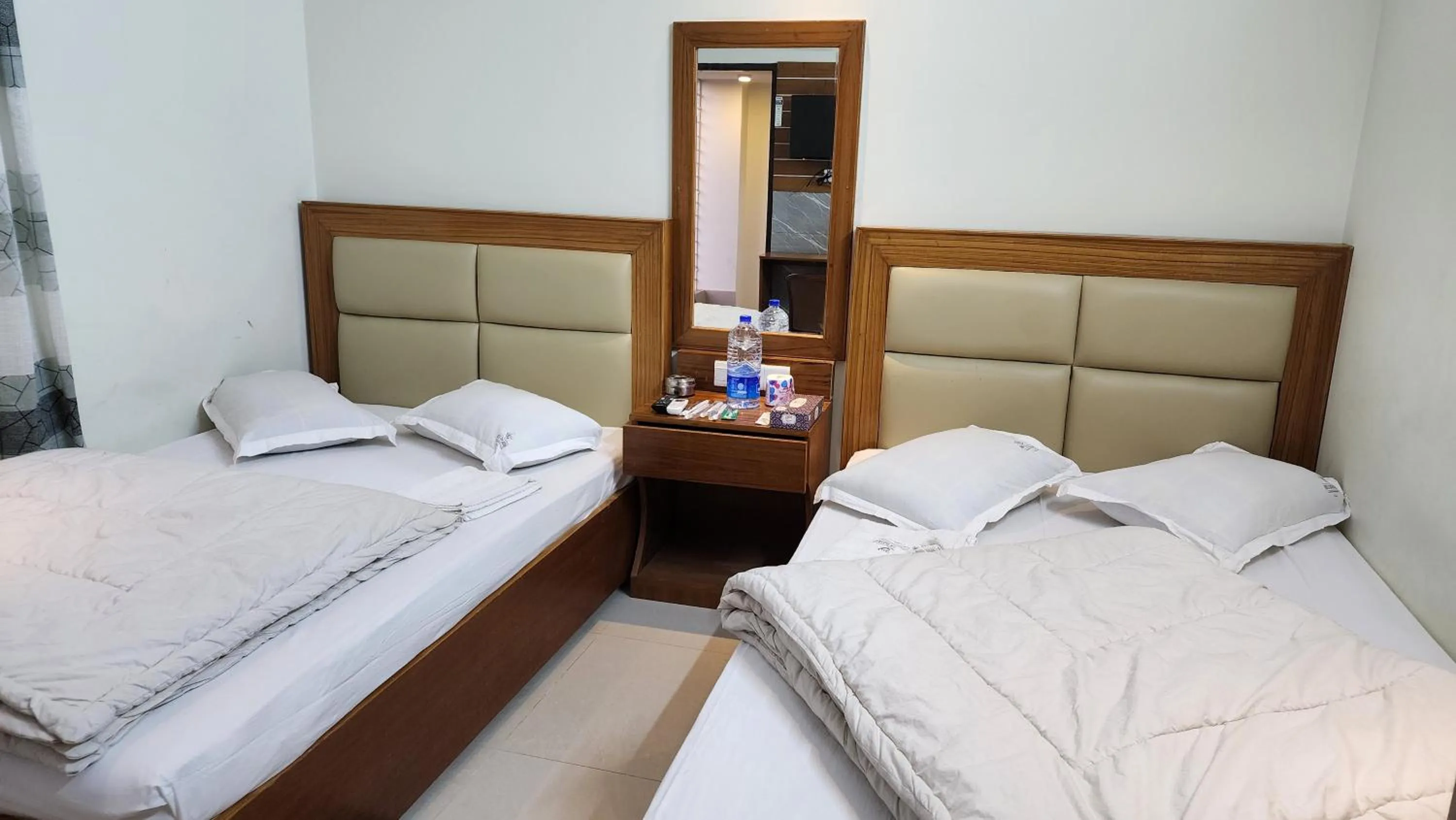 Bed in Hotel Cox Rotana