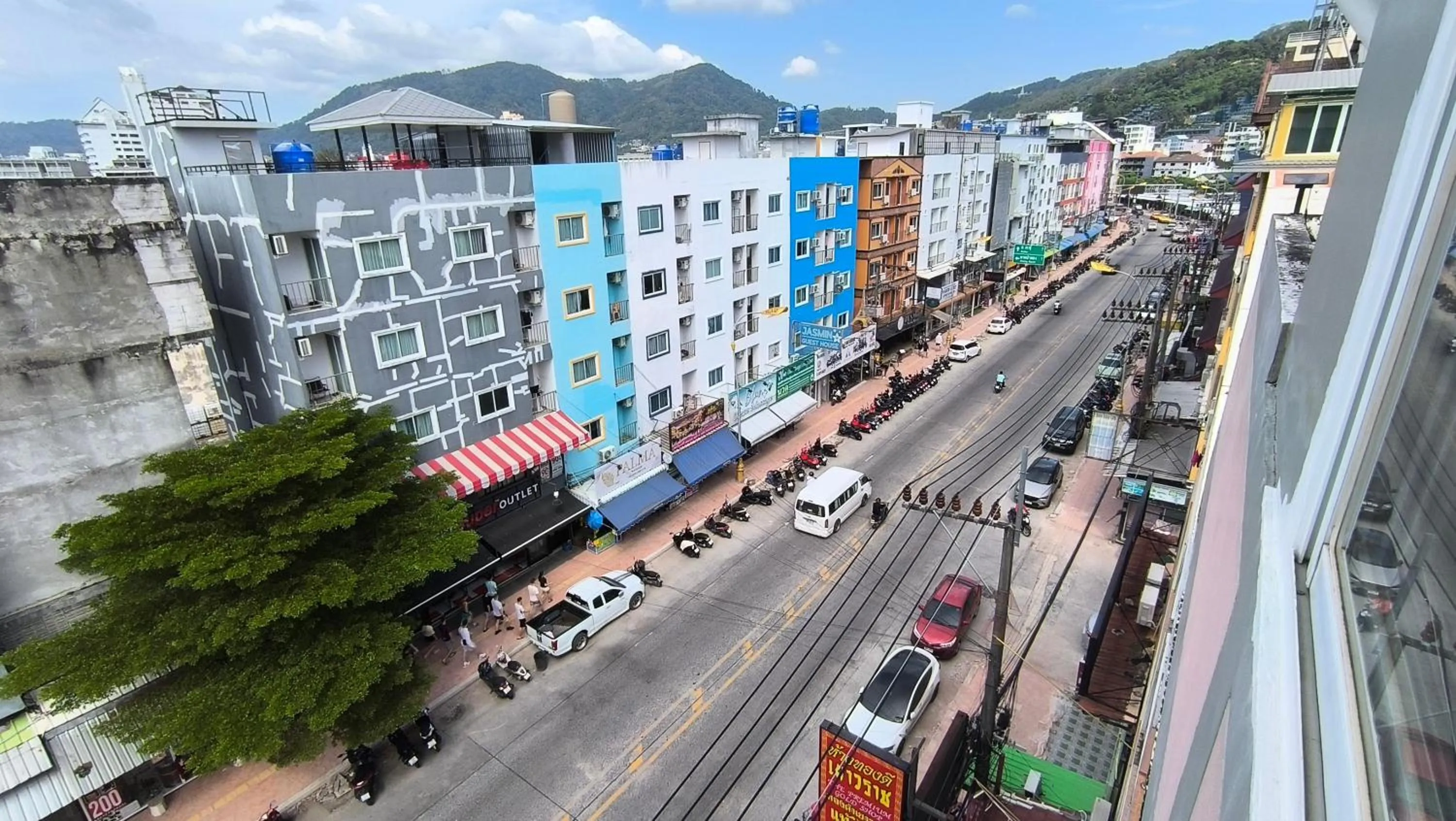 City view in Southern Comfort Patong