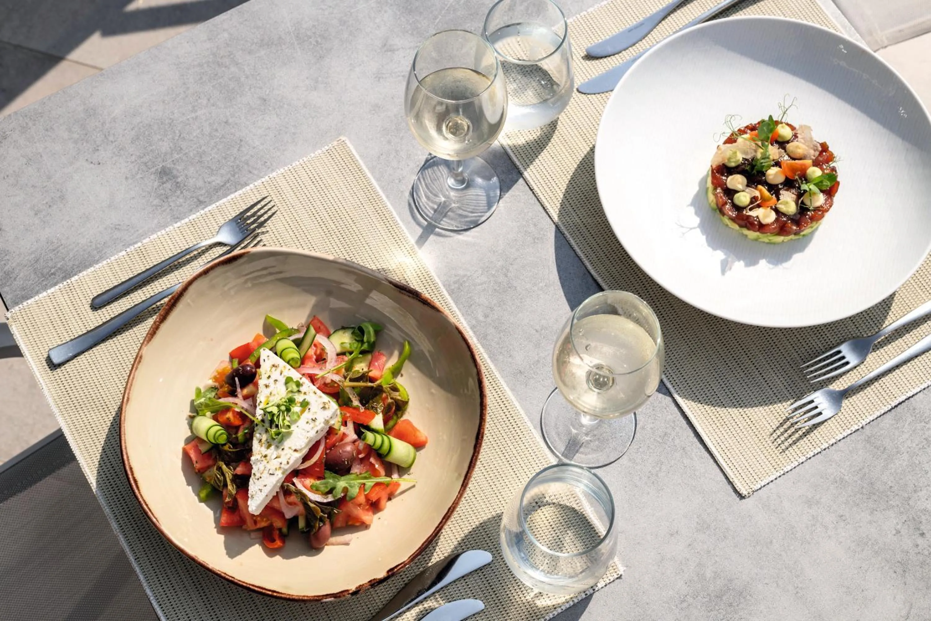 Restaurant/places to eat in Lindos Mare, Seaside Hotel