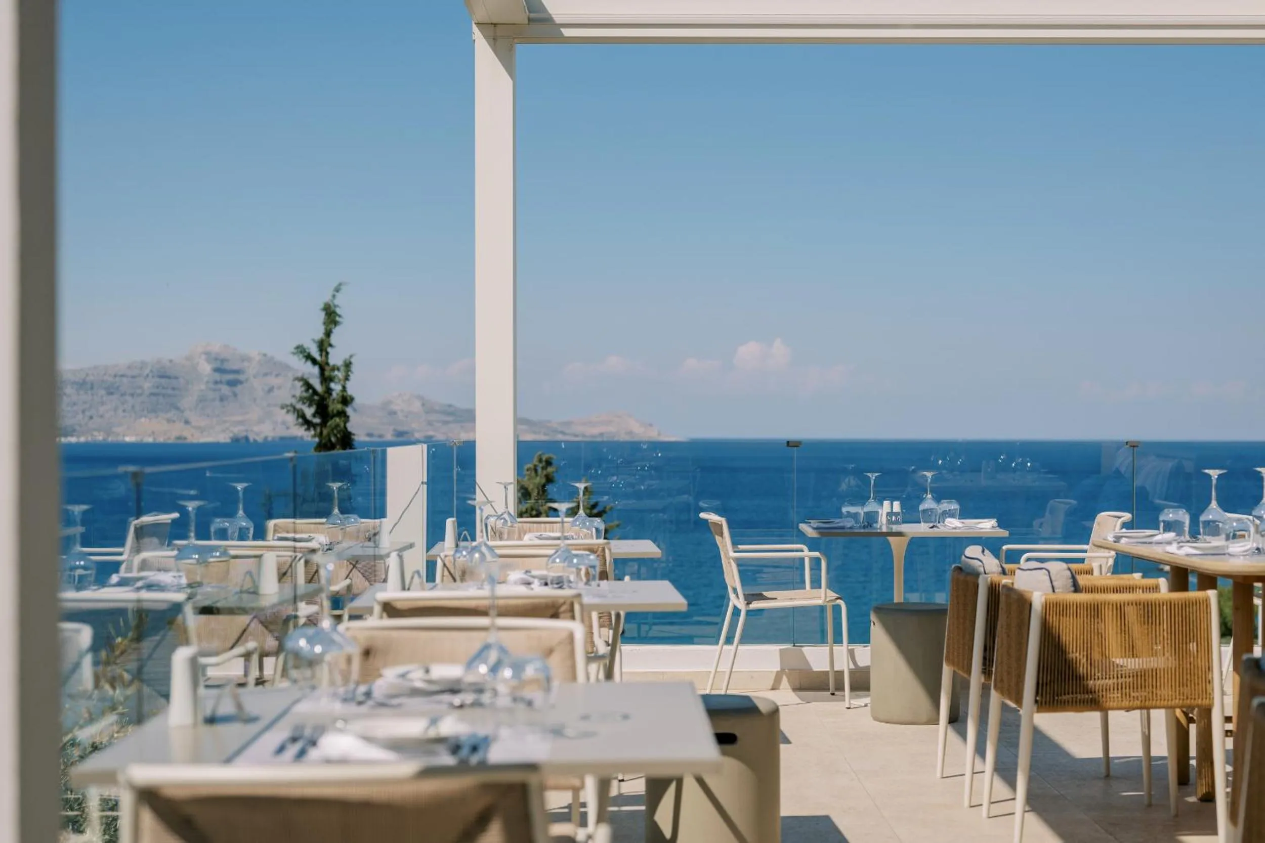 Restaurant/places to eat in Lindos Mare, Seaside Hotel