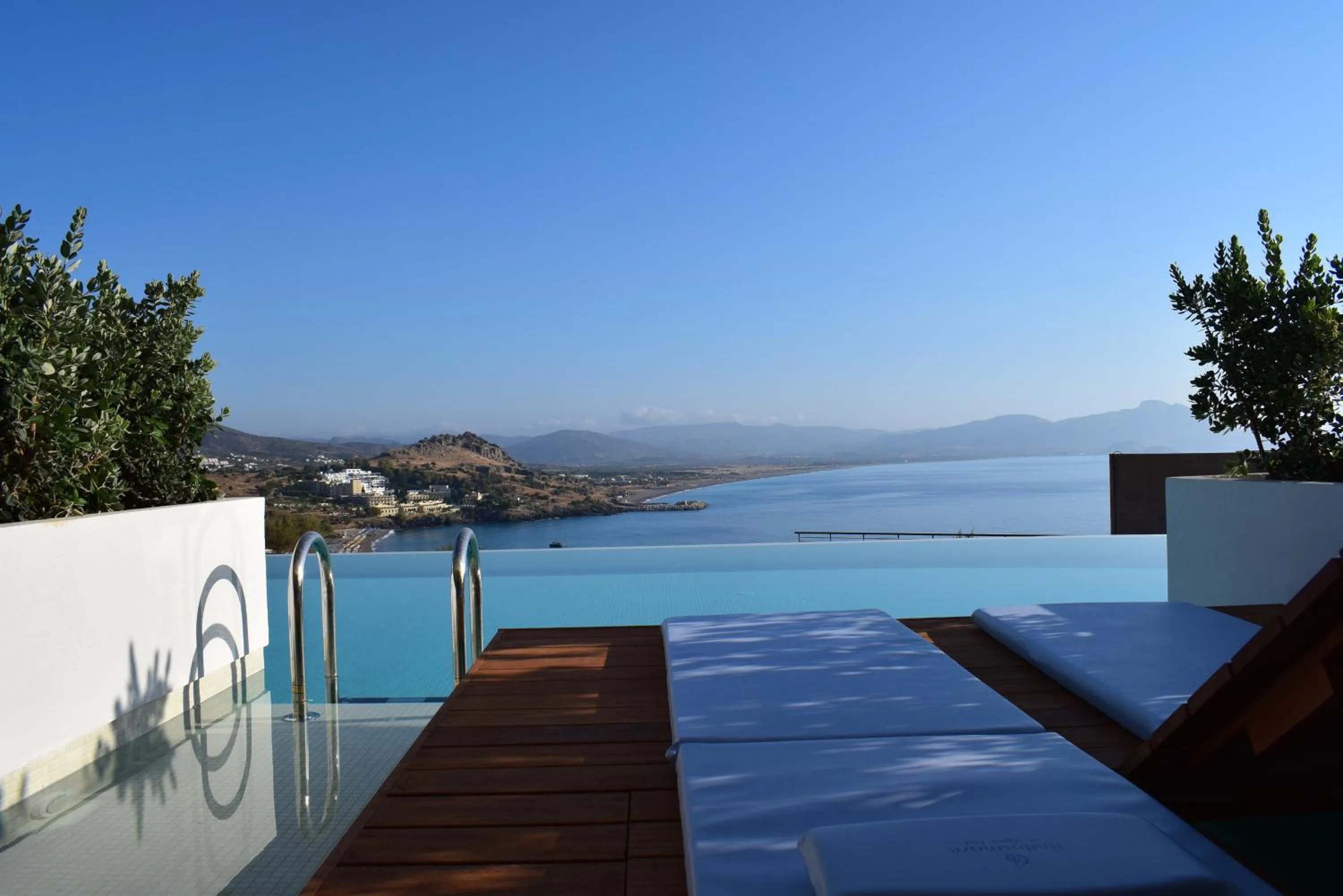 Swimming pool in Lindos Mare, Seaside Hotel