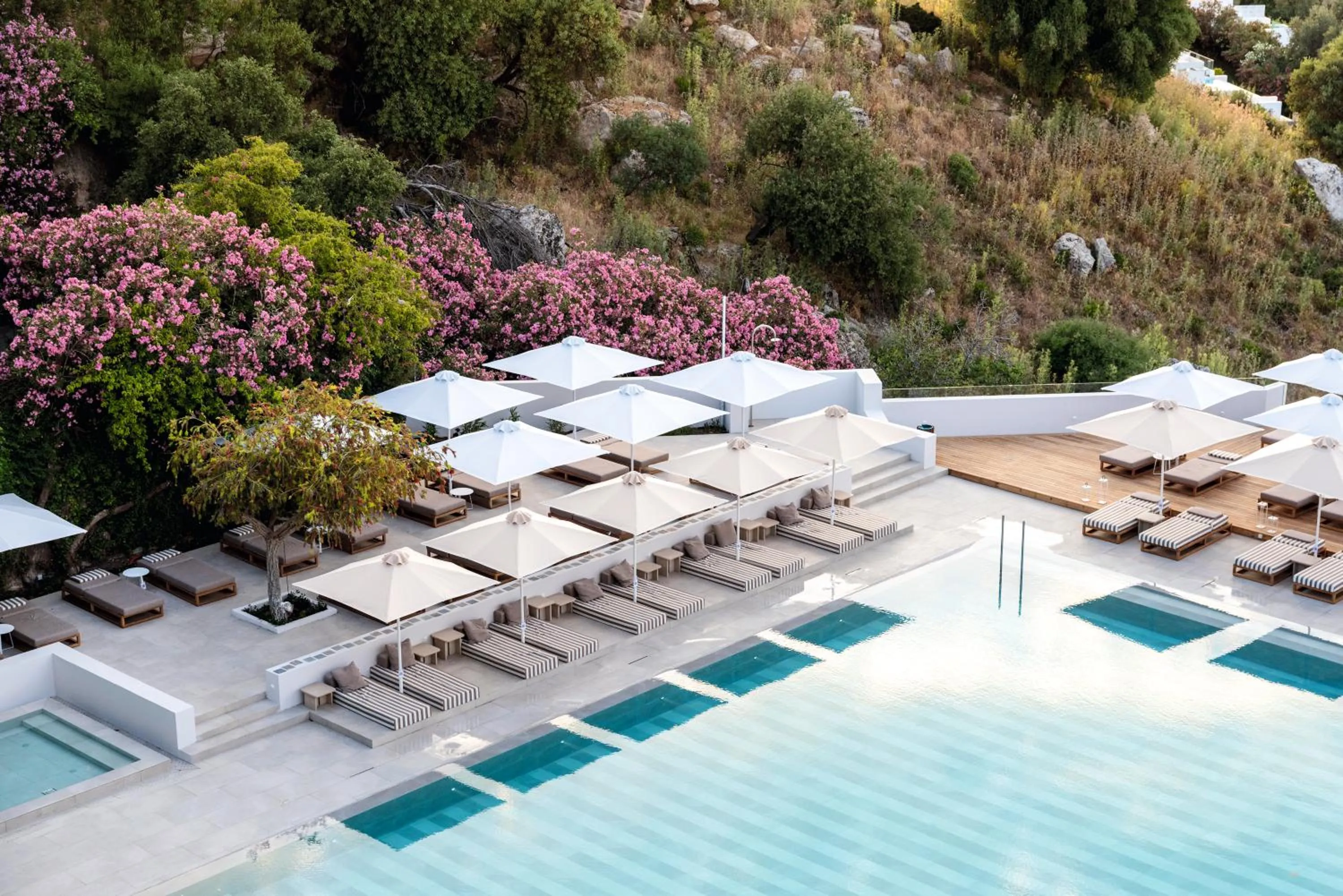 Swimming pool in Lindos Mare, Seaside Hotel