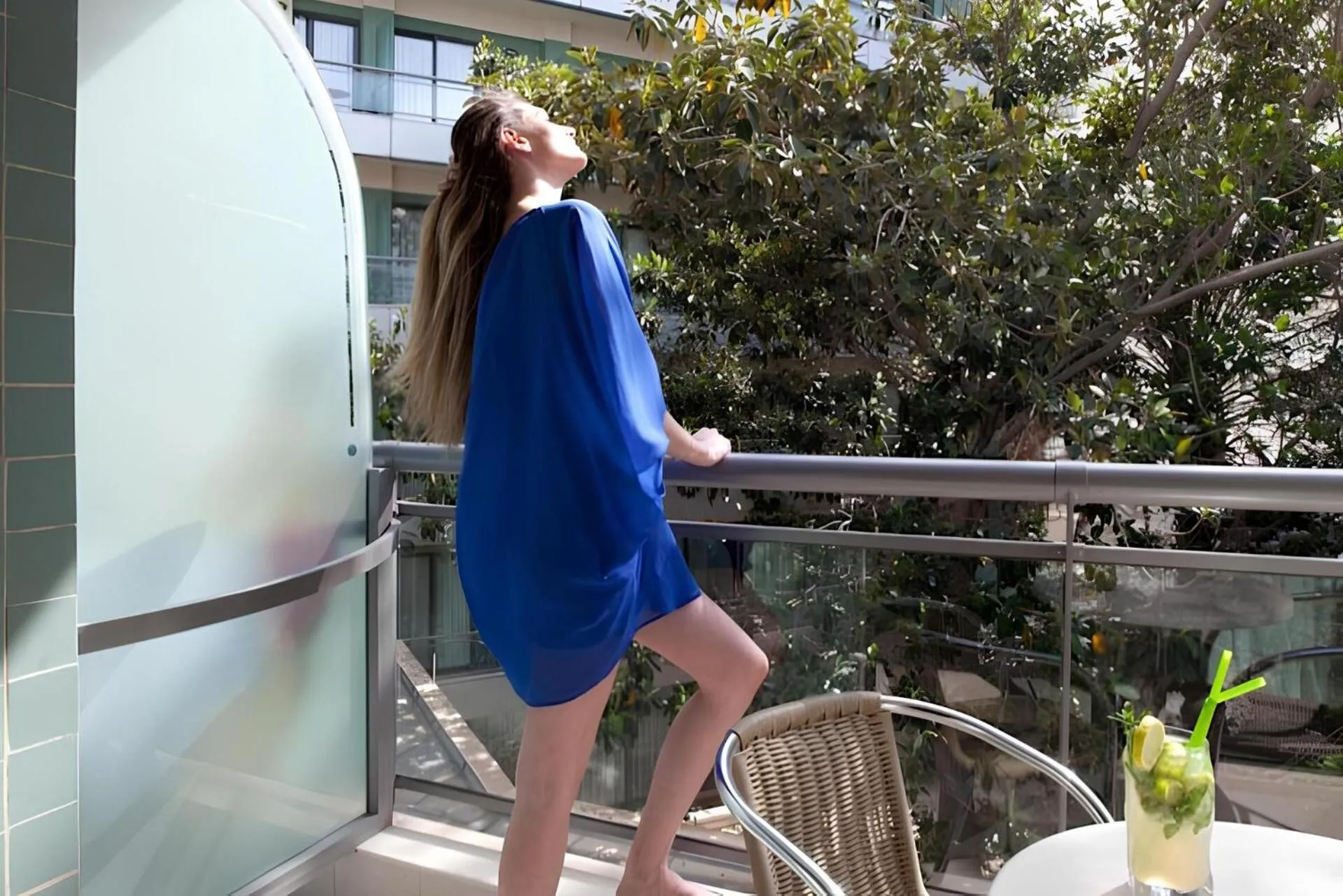 Garden view in Mediterranean Hotel