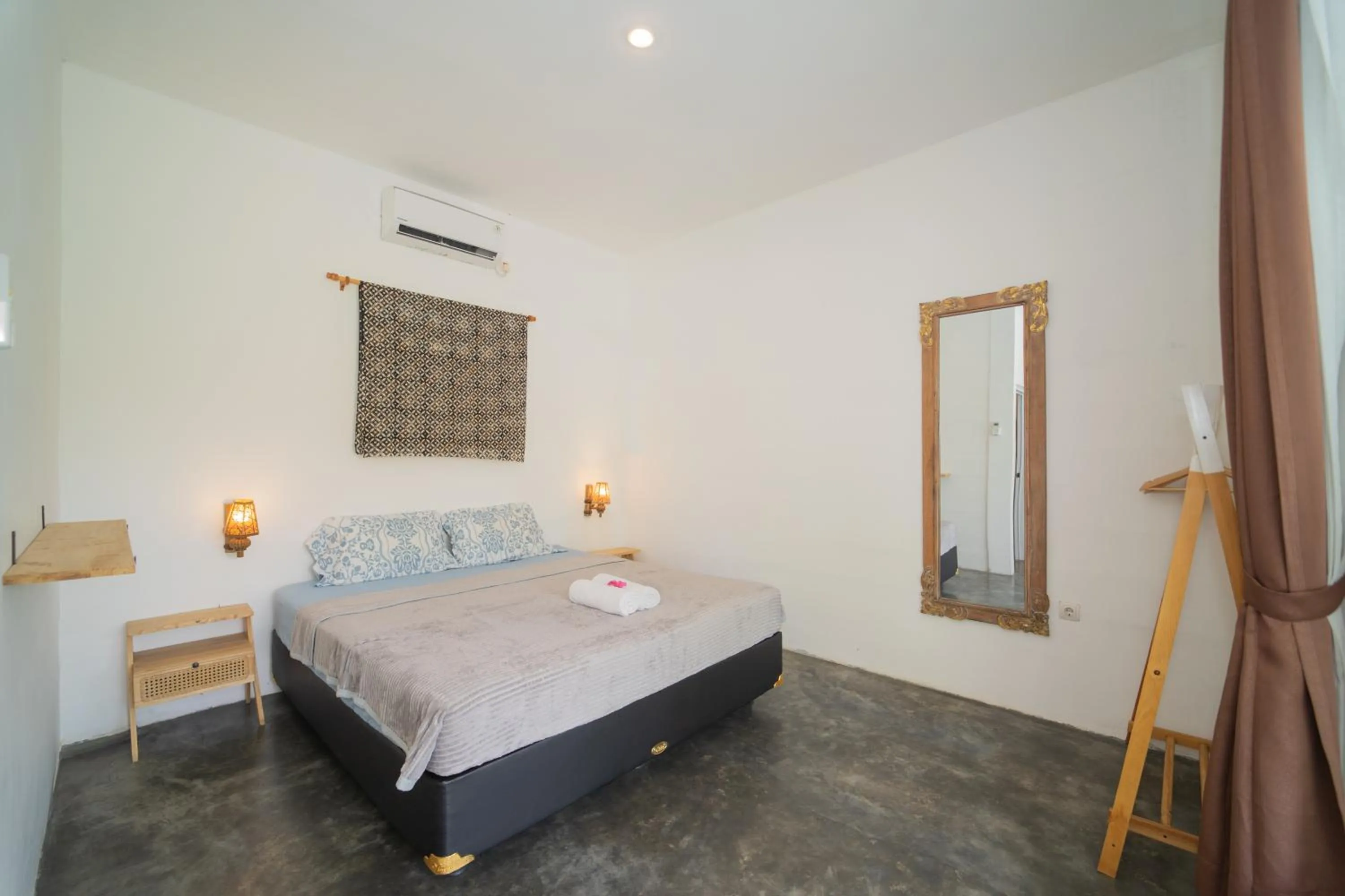 Bed in Villa Sawah Prambanan