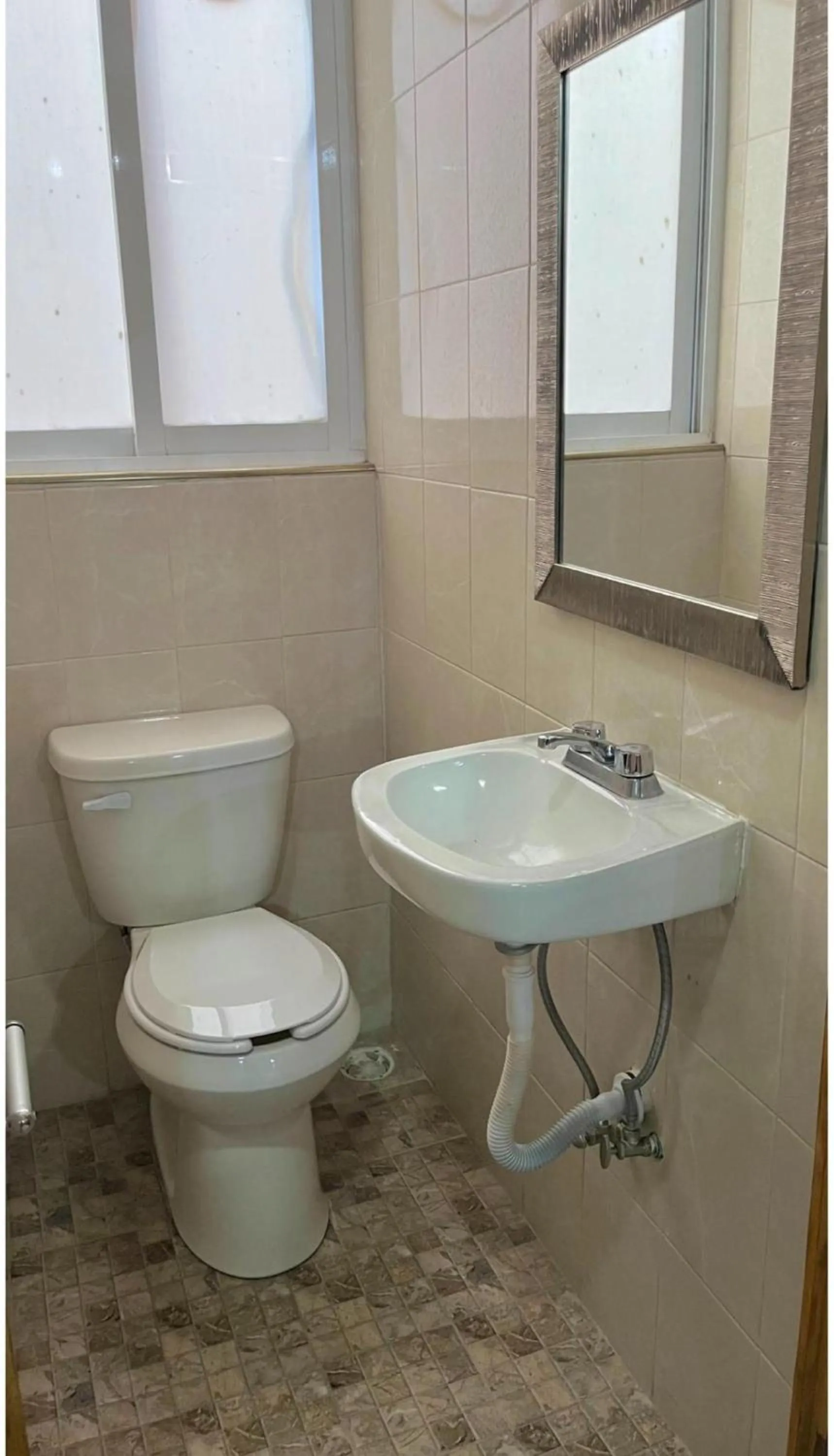 Bathroom in OYO Hotel Museo Carnaval