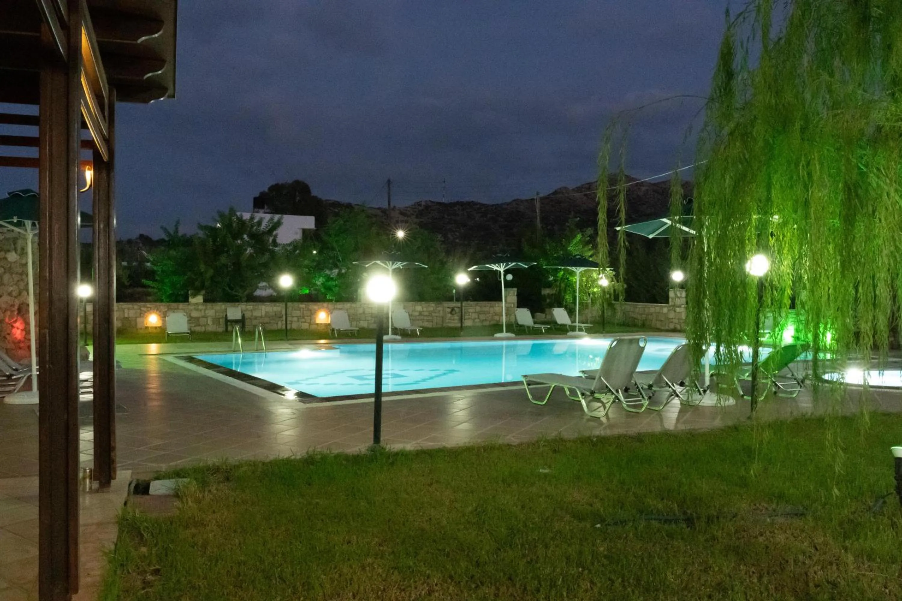 Swimming pool in Dimitris Villa Hotel