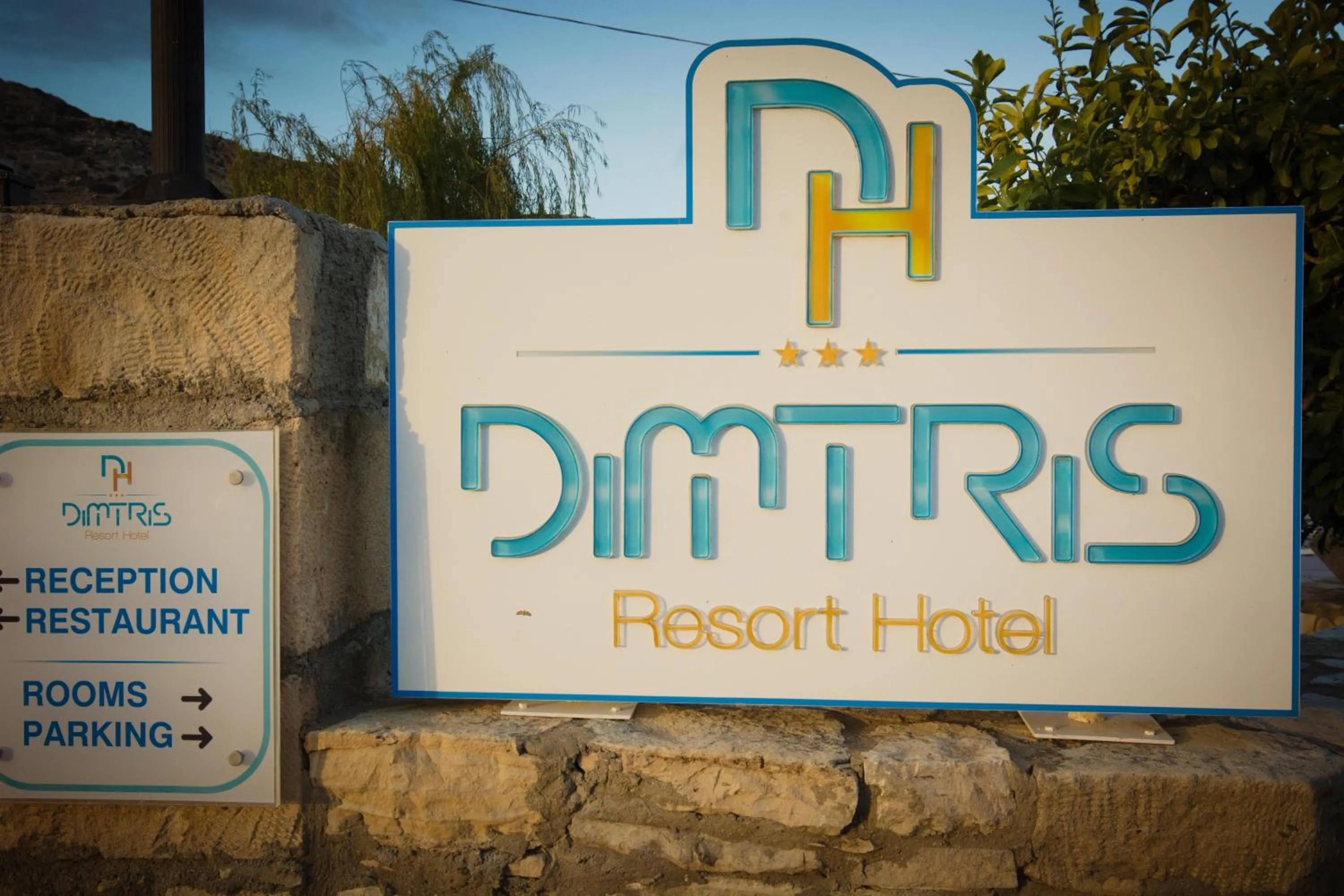 Property logo or sign in Dimitris Villa Hotel