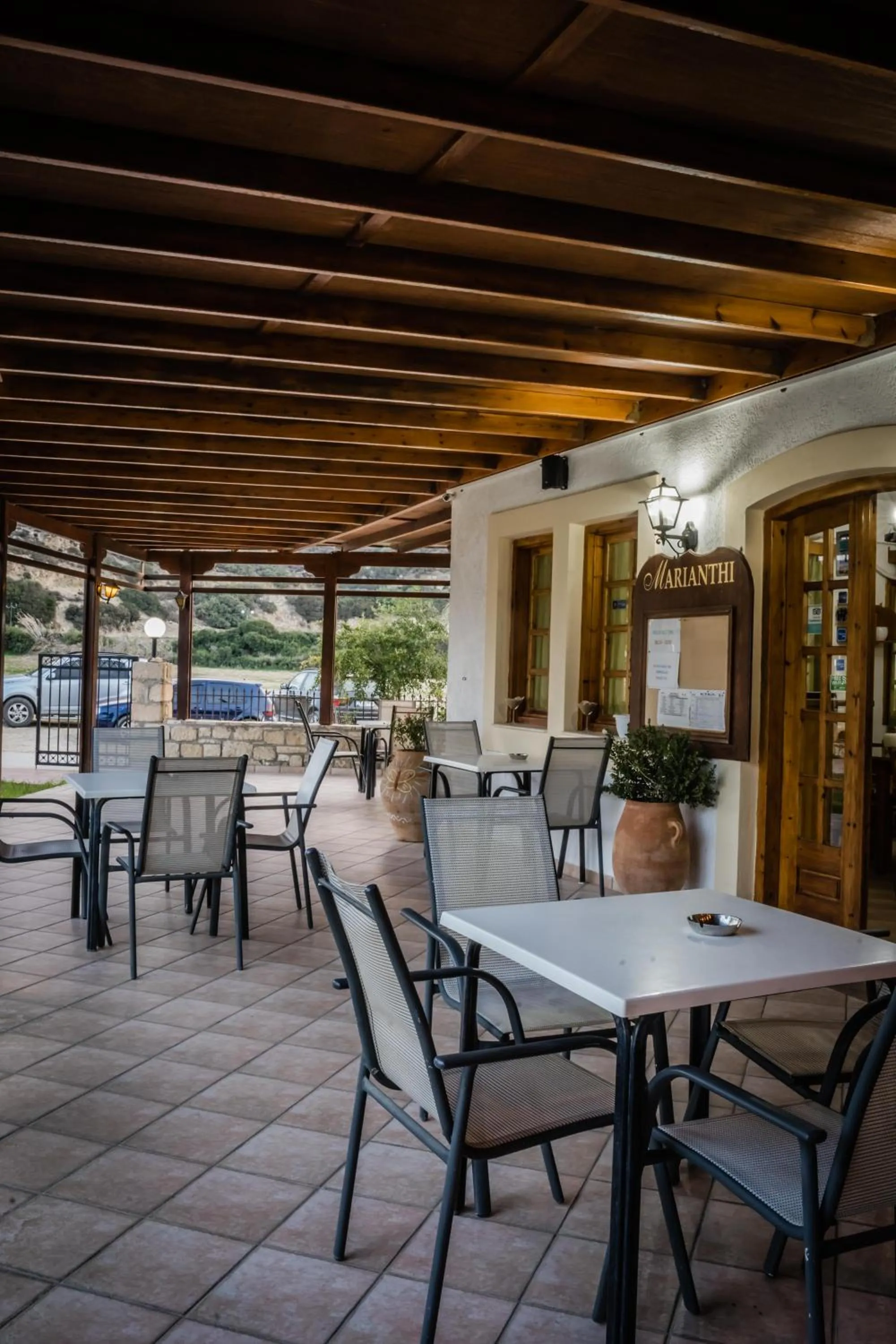 Restaurant/places to eat in Dimitris Villa Hotel