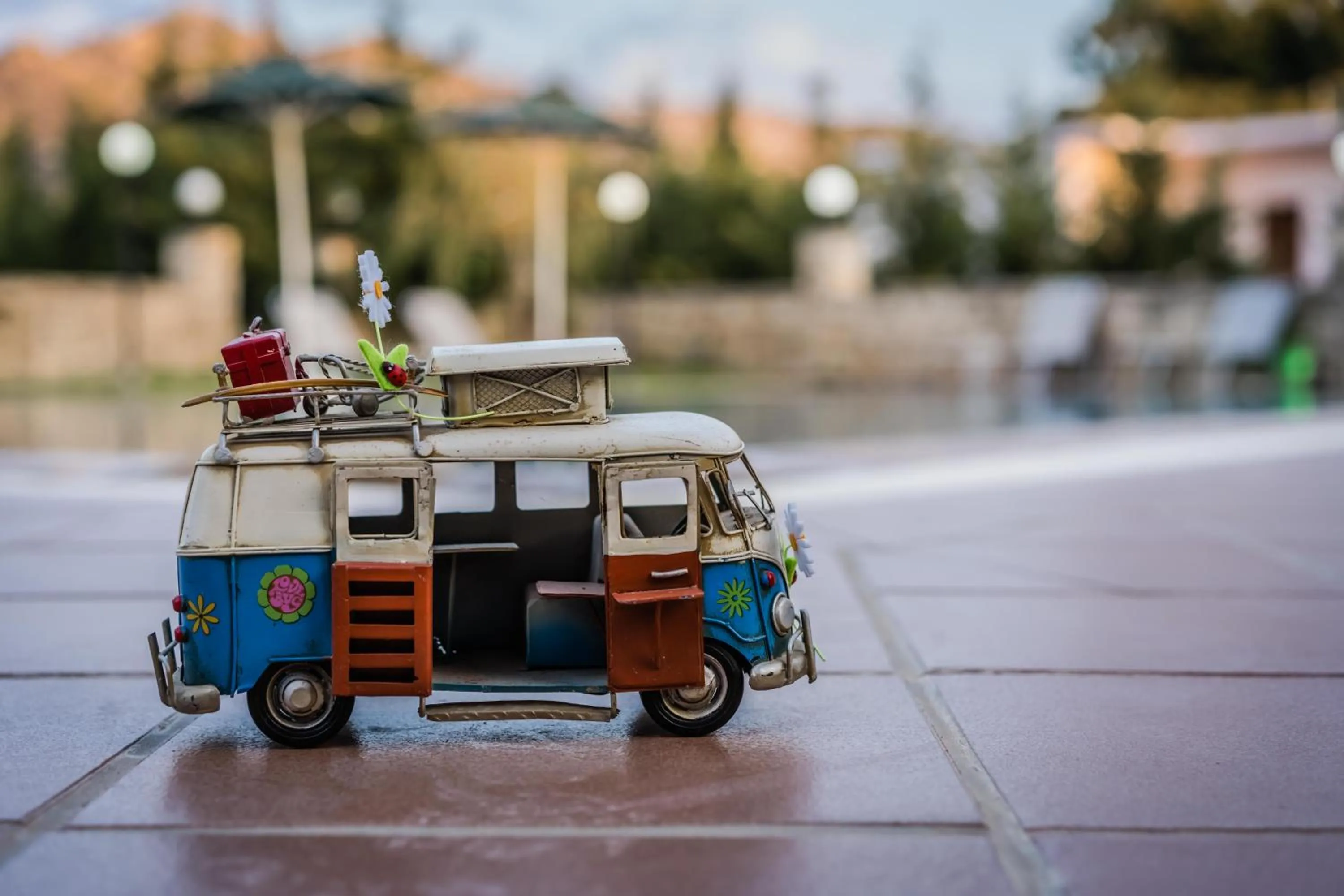 Swimming pool in Dimitris Villa Hotel