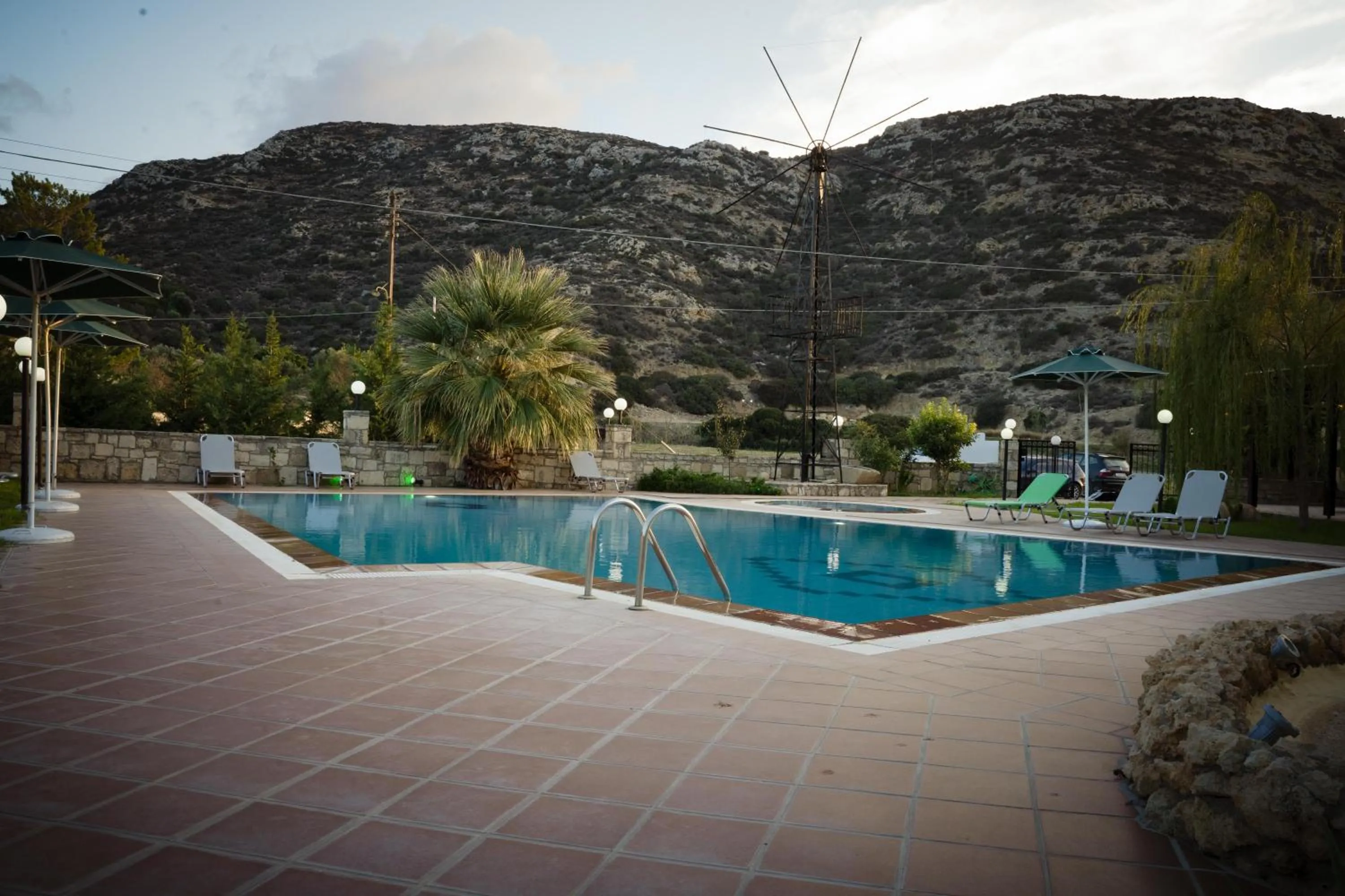 Swimming pool in Dimitris Villa Hotel