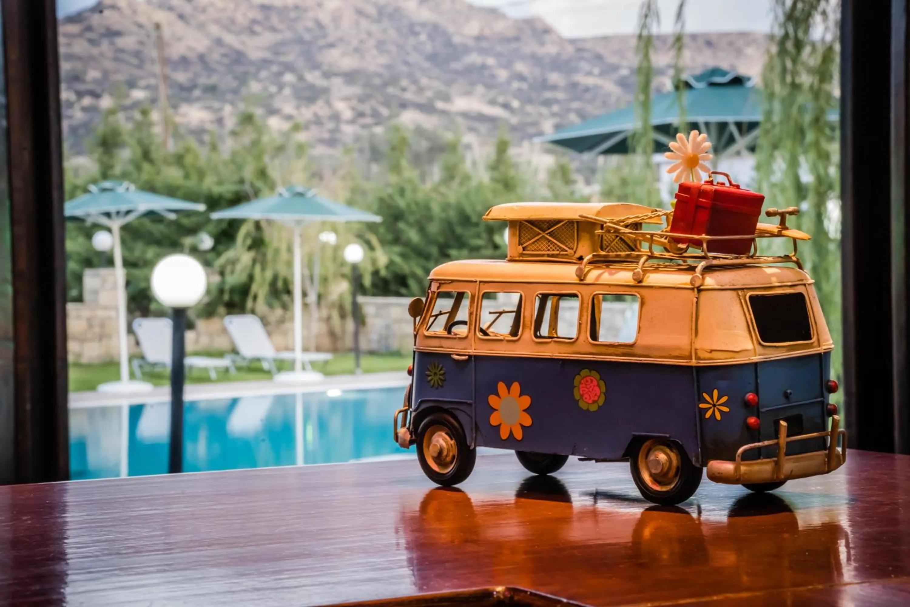 Swimming pool in Dimitris Villa Hotel