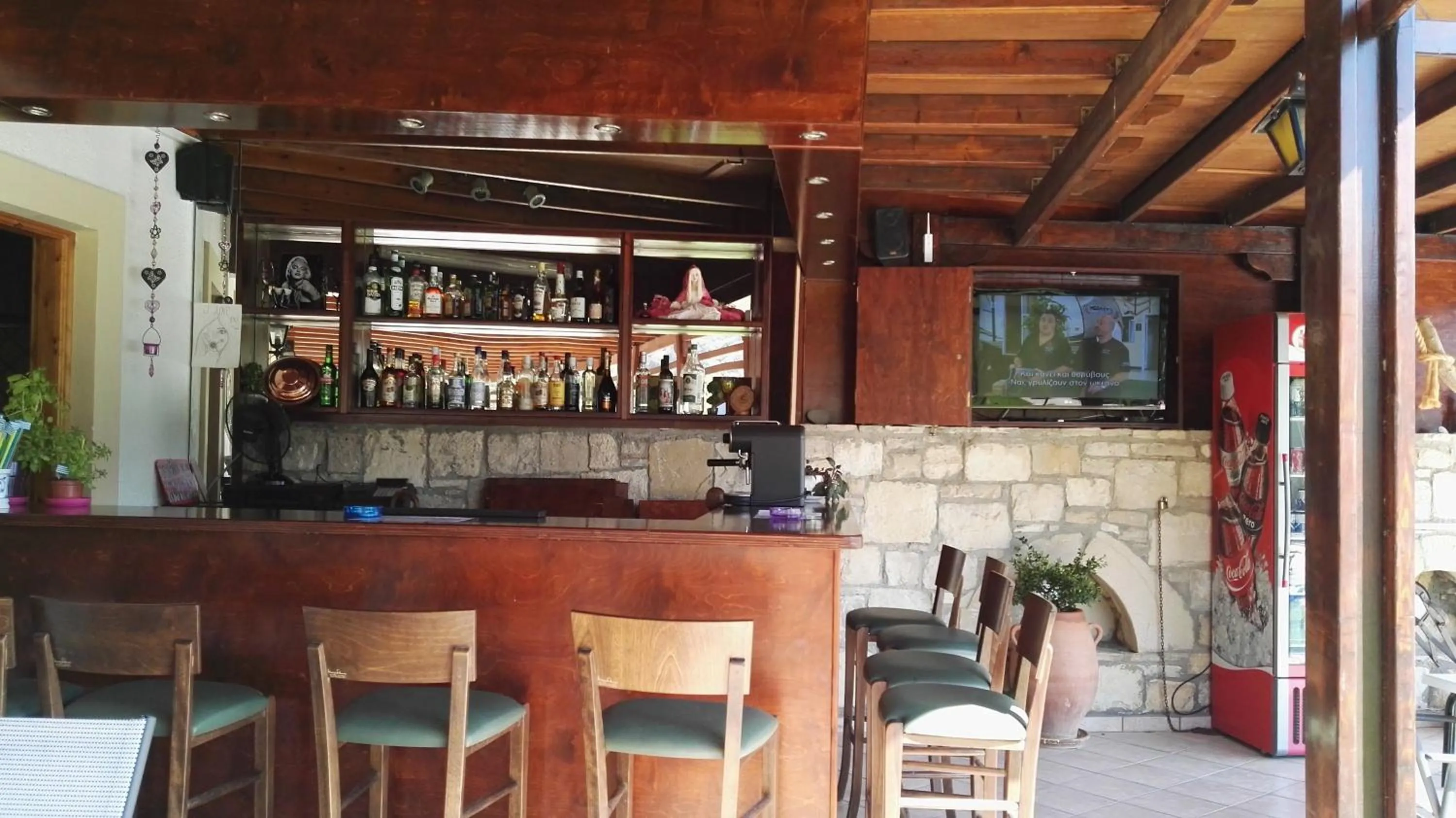Lounge or bar in Dimitris Villa Hotel