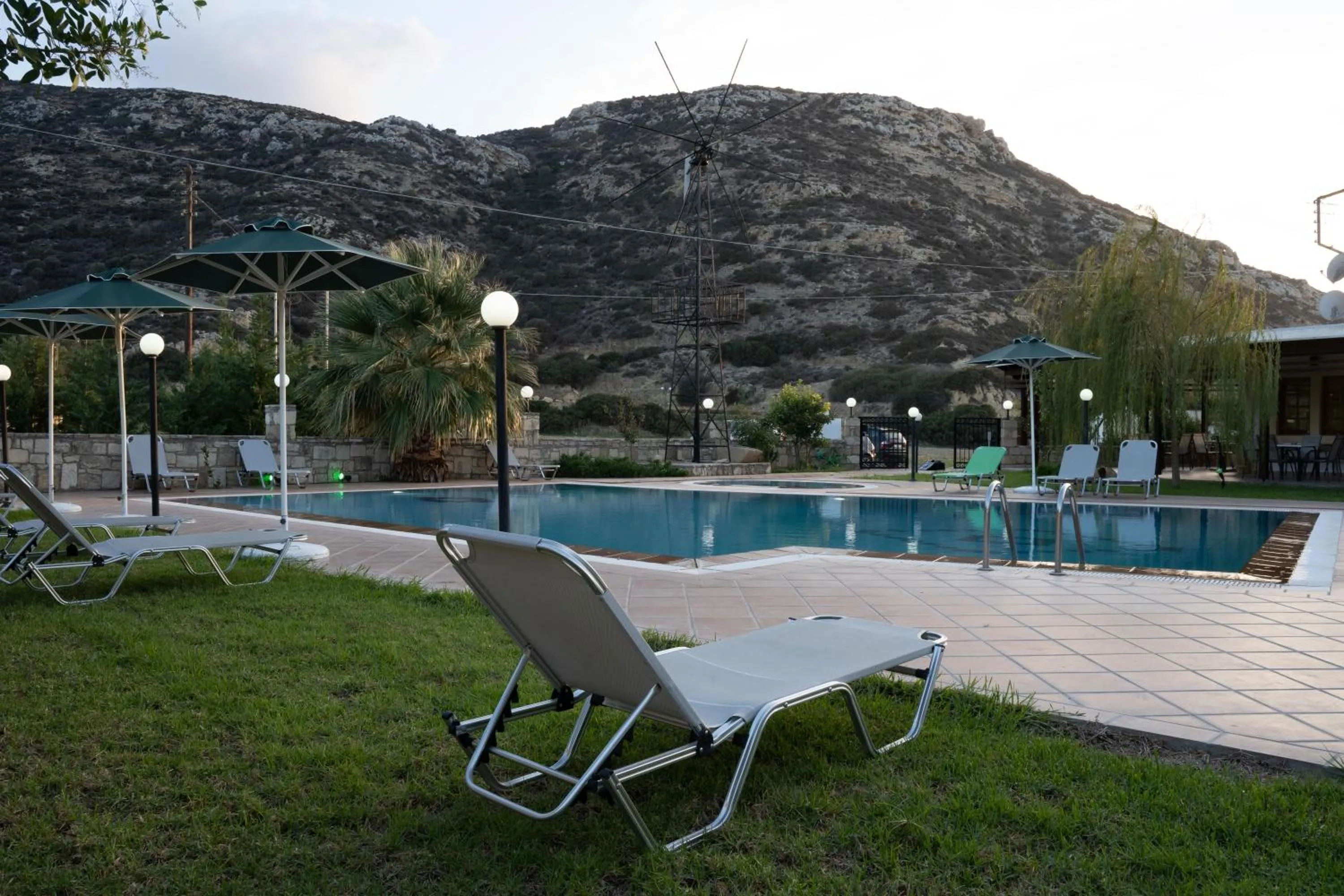 Swimming pool in Dimitris Villa Hotel