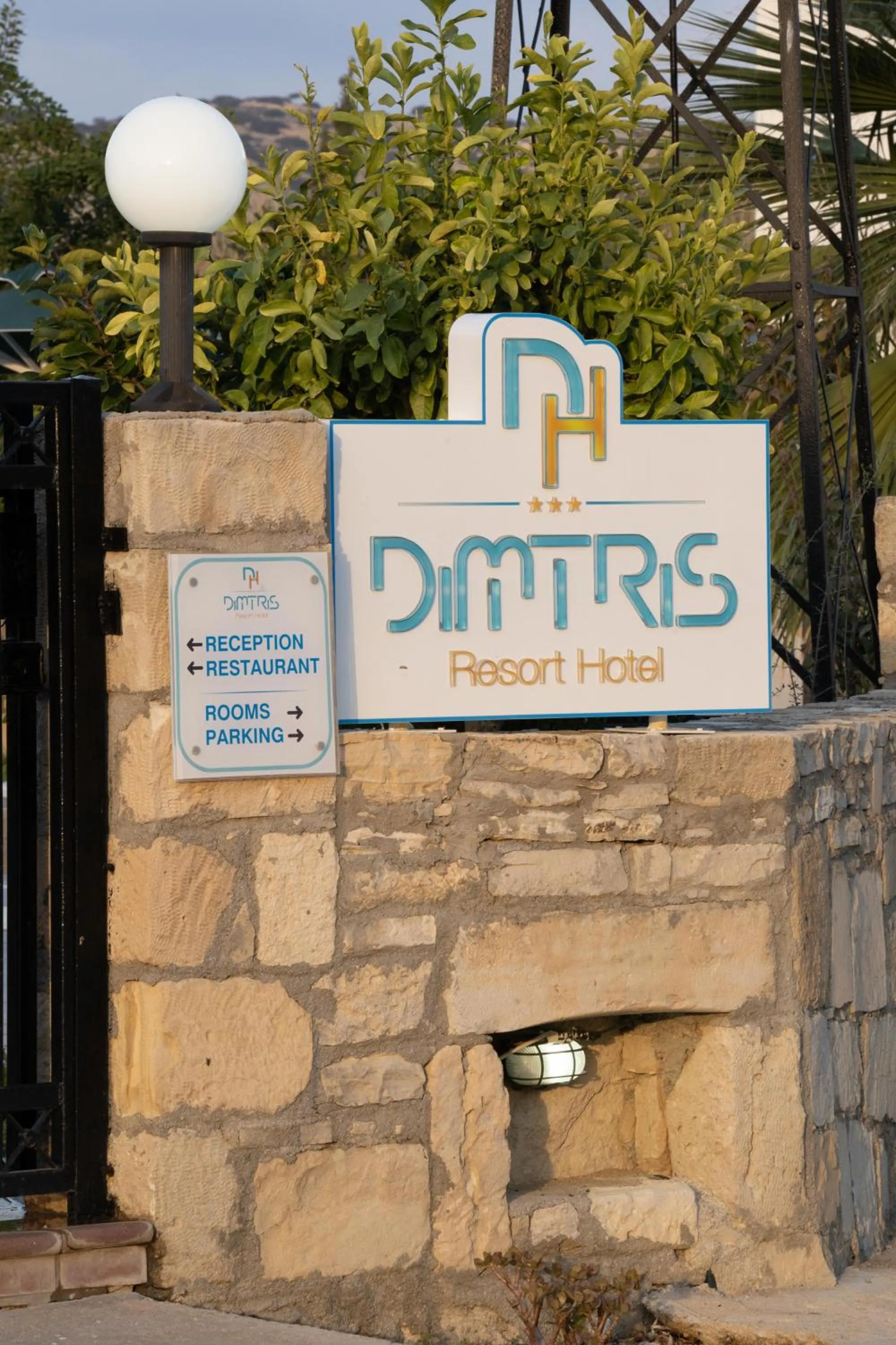 Property logo or sign in Dimitris Villa Hotel